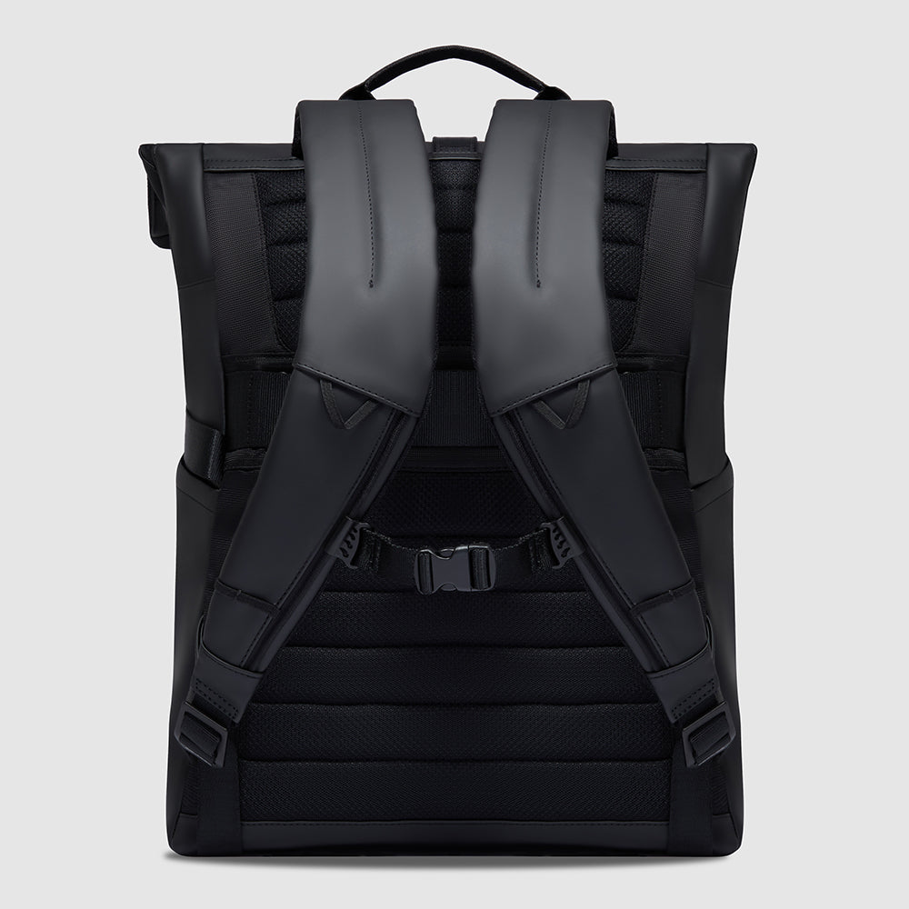 Sac à dos roll-top déperlant pour ordinateur 15,6"