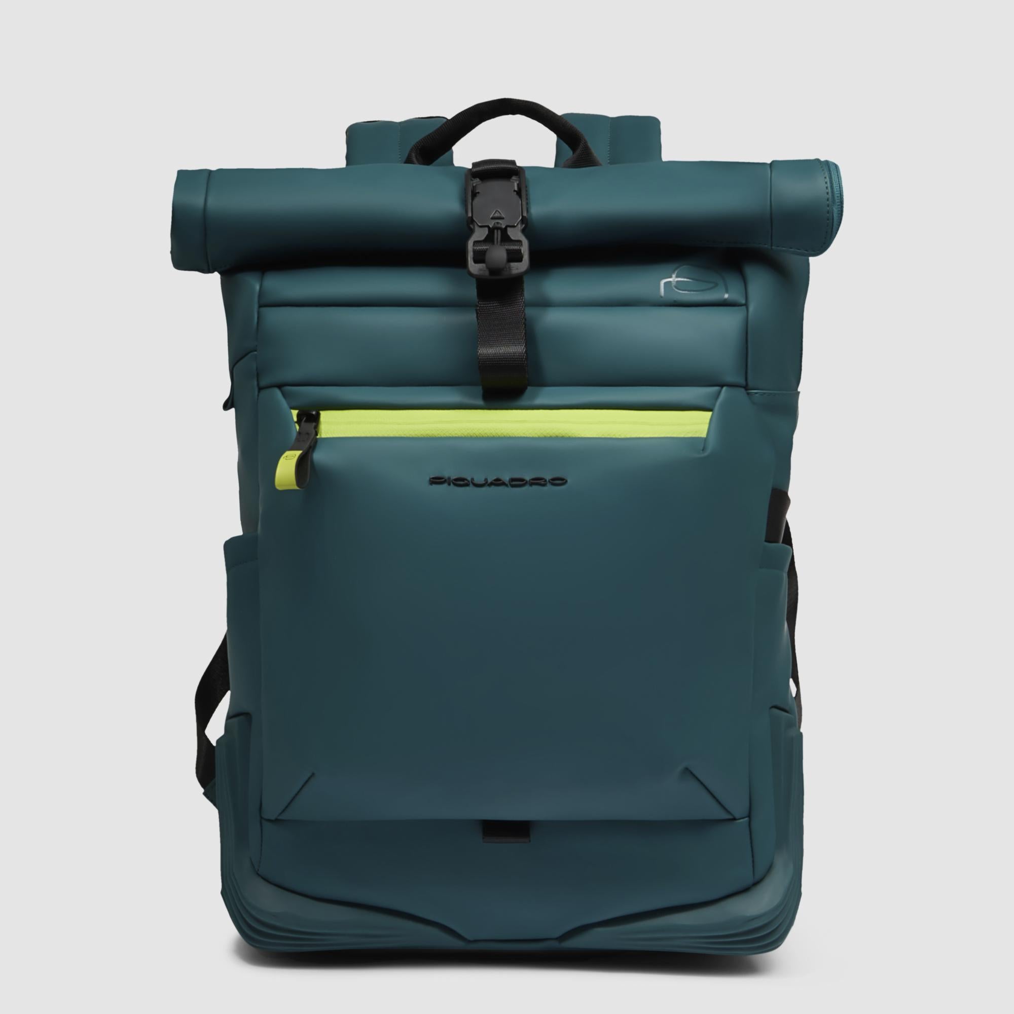 Water resistant roll top backpack for laptop 15,6 - 1