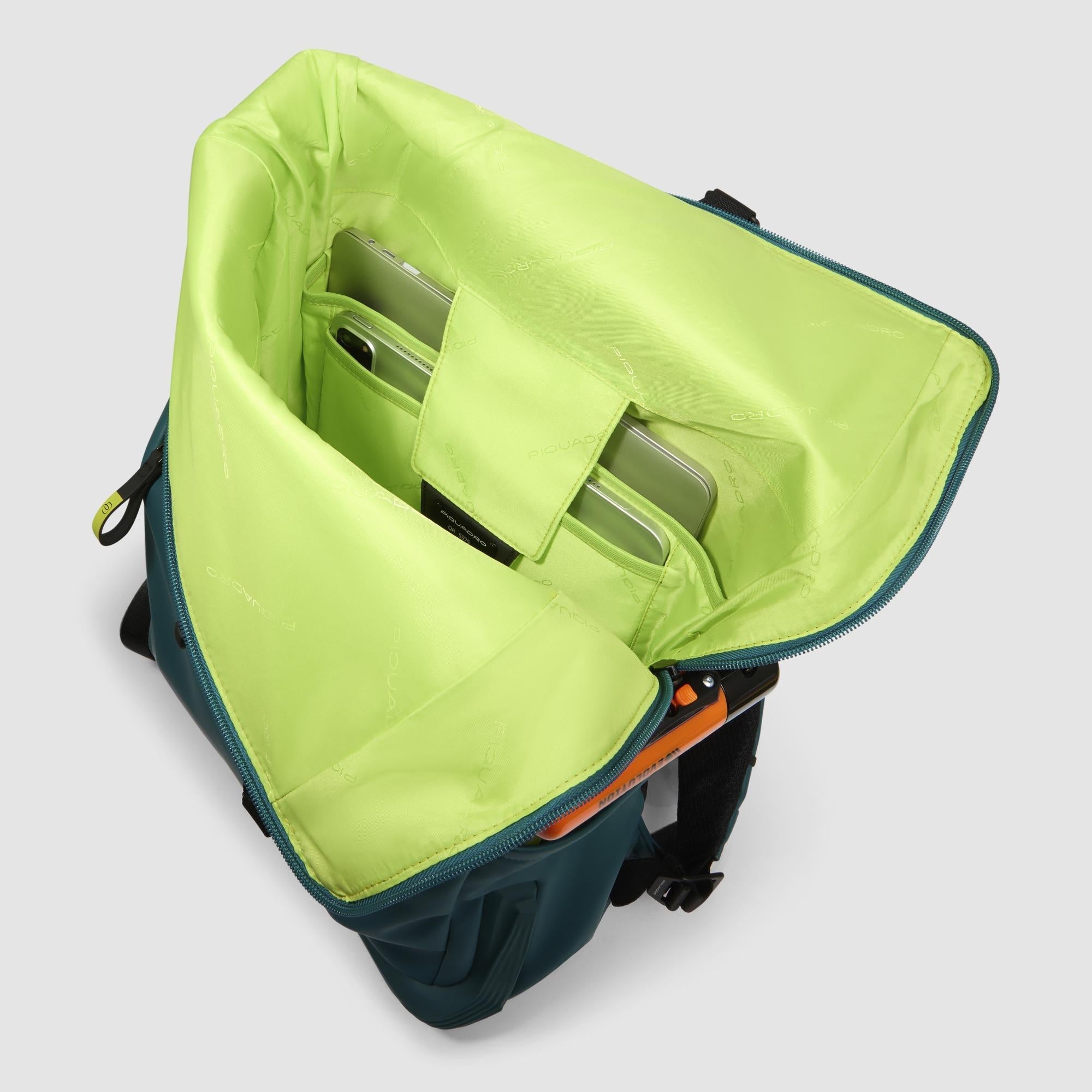 Water resistant roll top backpack for laptop 15,6 - 7
