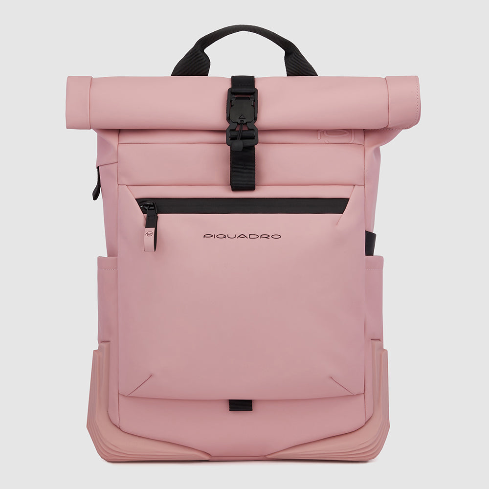 Sac à dos roll-top déperlant pour ordinateur 15,6" - 1