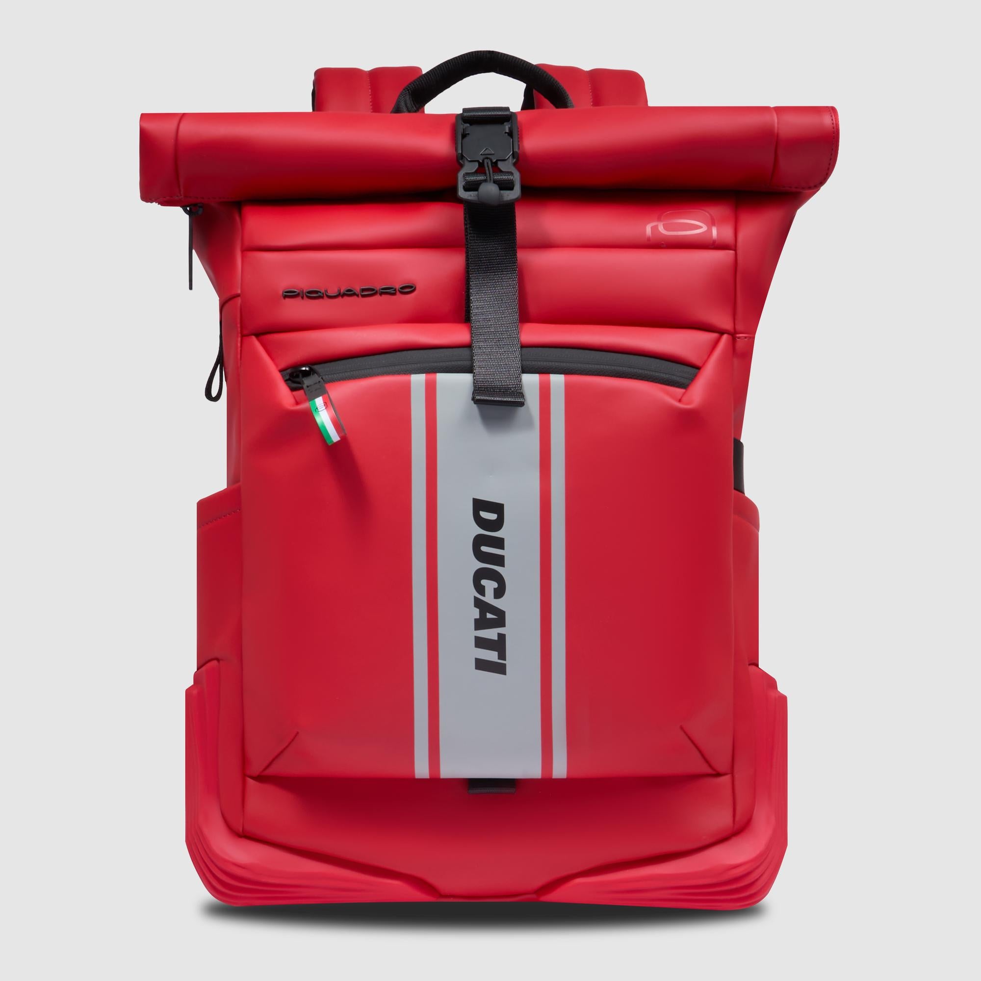 Red backback - front