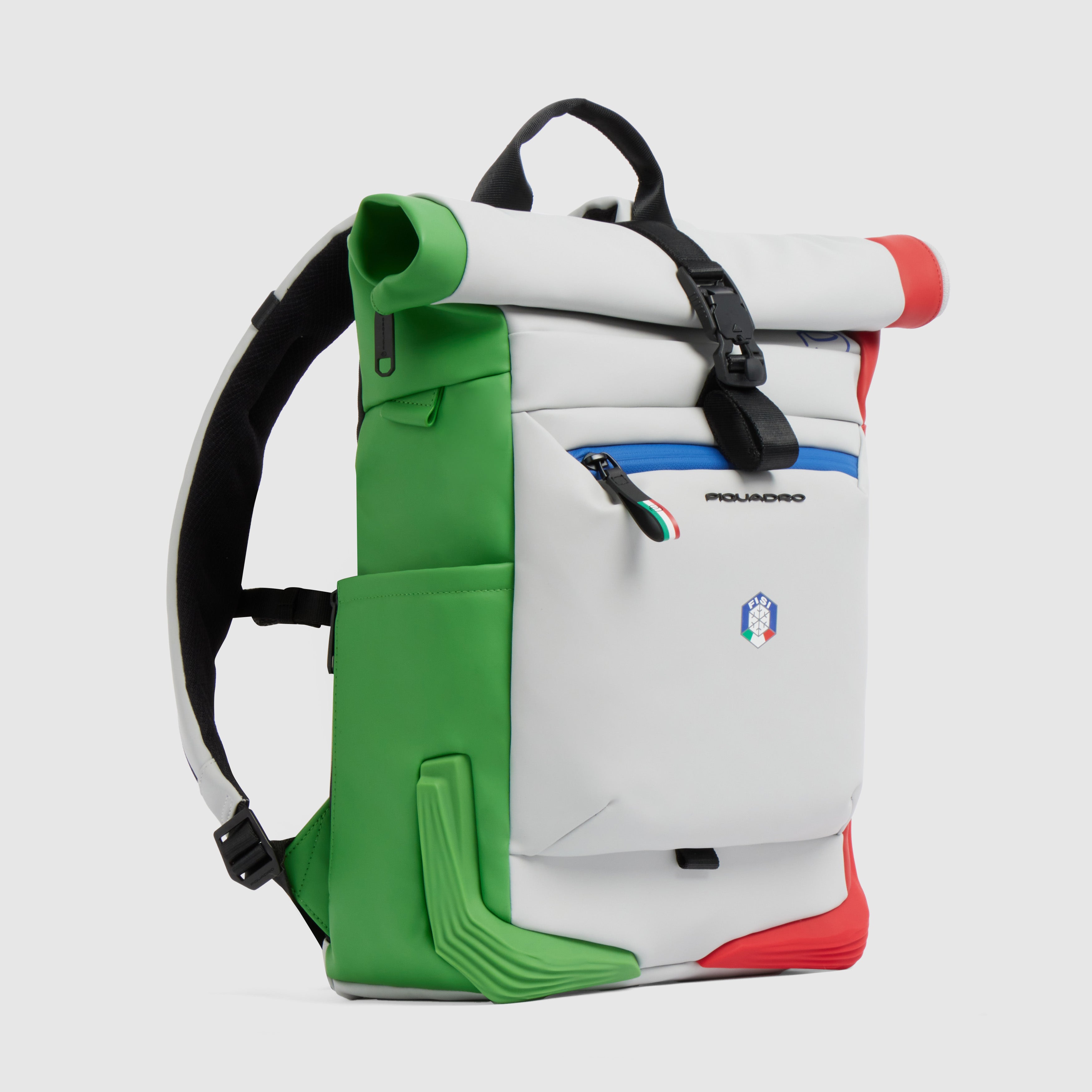 Piquadro x FISI" roll top, laptop backpack 15,6"