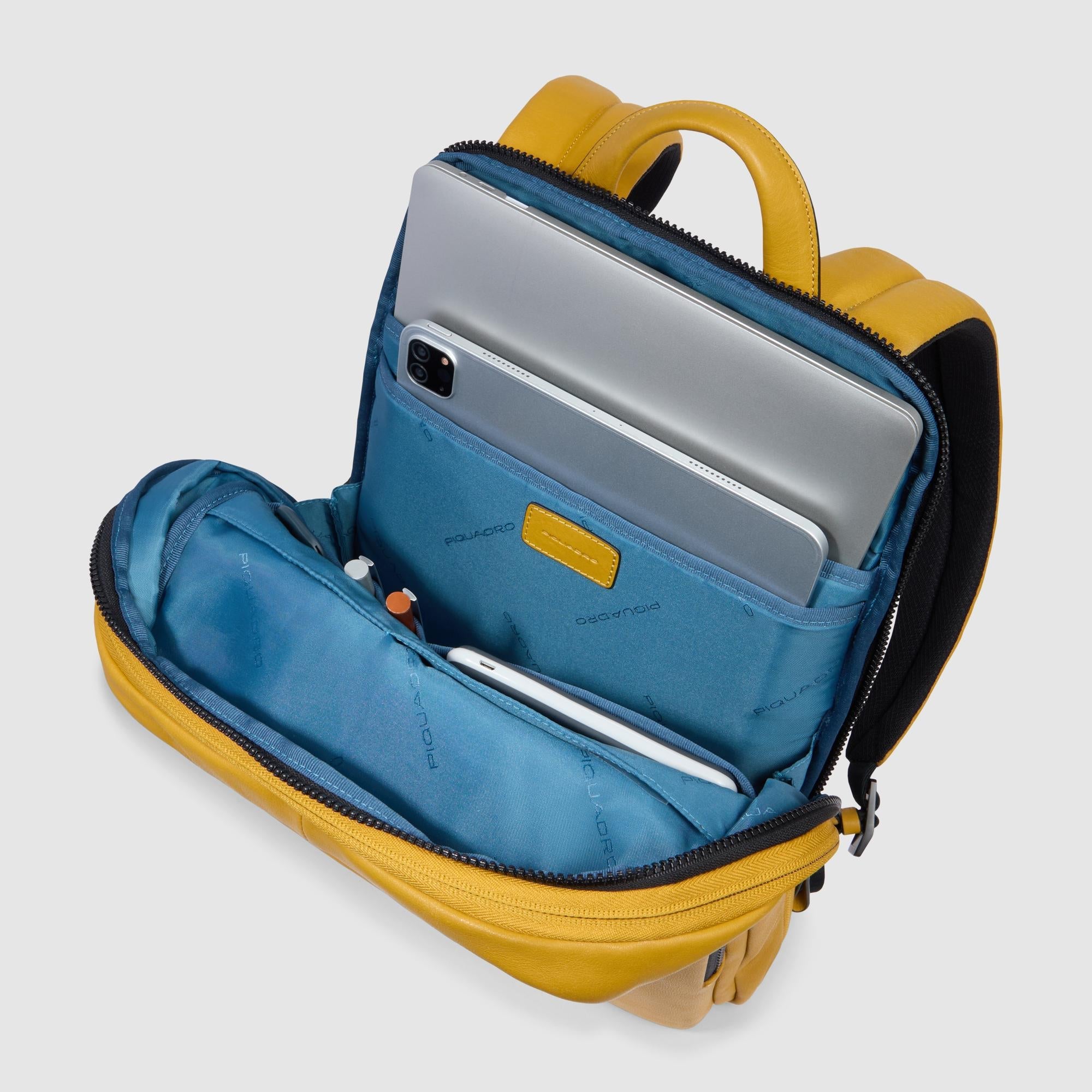 Expandable, slim laptop backpack 14"