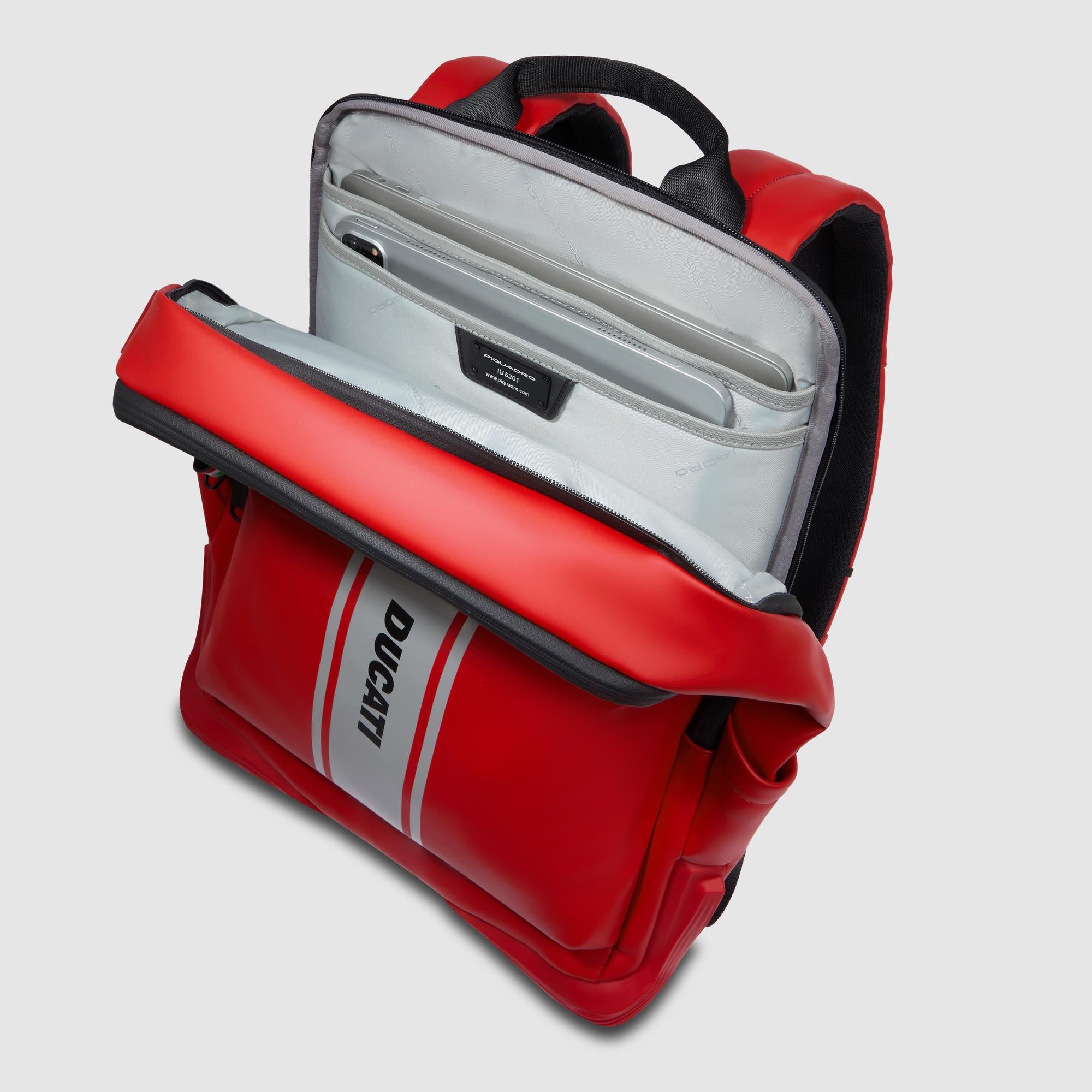 Laptop backpack "Piquadro x Ducati"