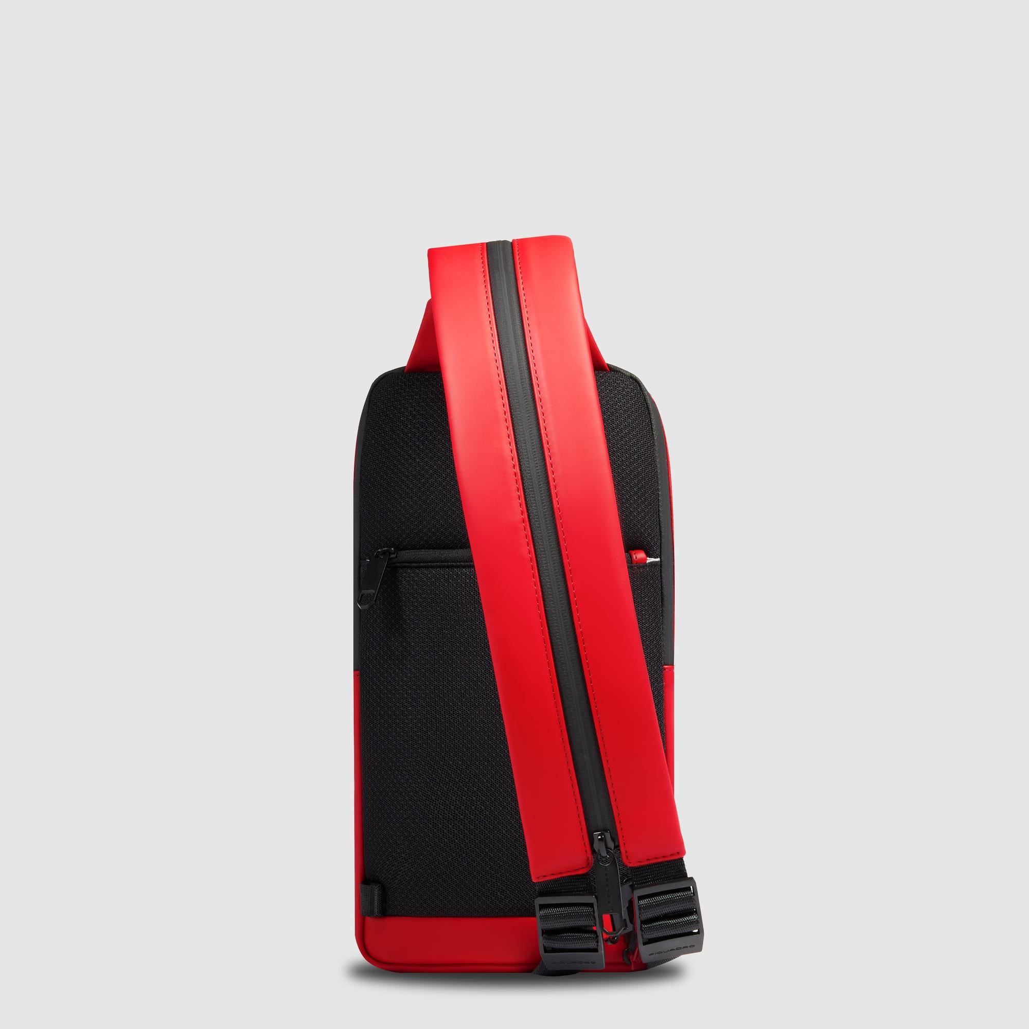 Water resistant sling bag "Piquadro x Ducati"
