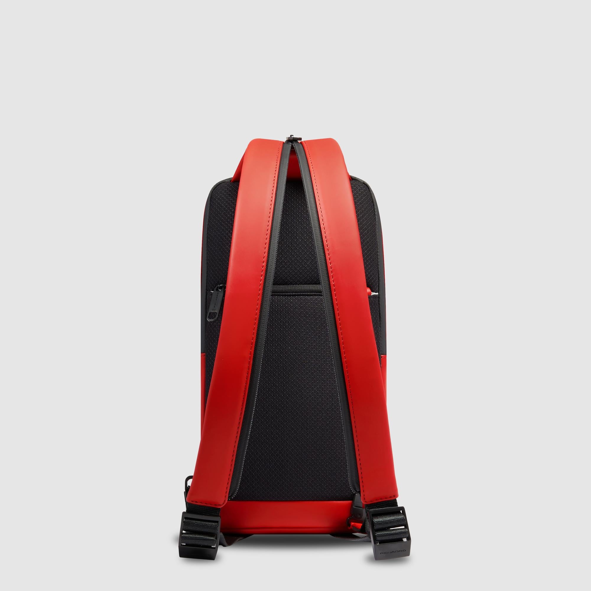 Water resistant sling bag "Piquadro x Ducati"
