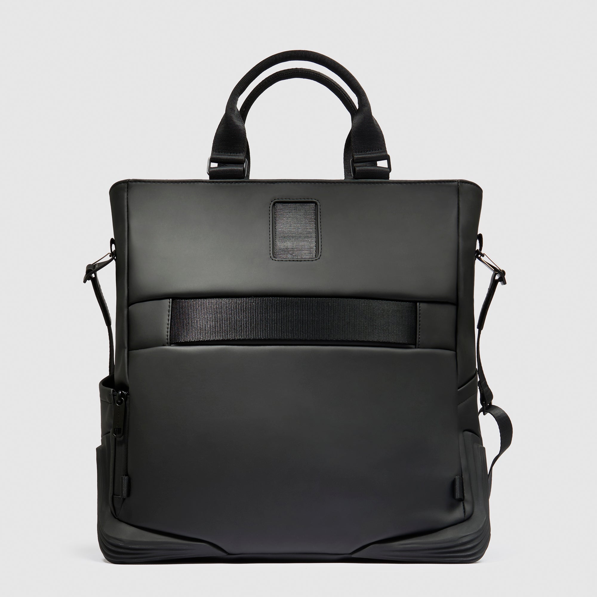 Convertible to backpack water resistant tote bag - 3