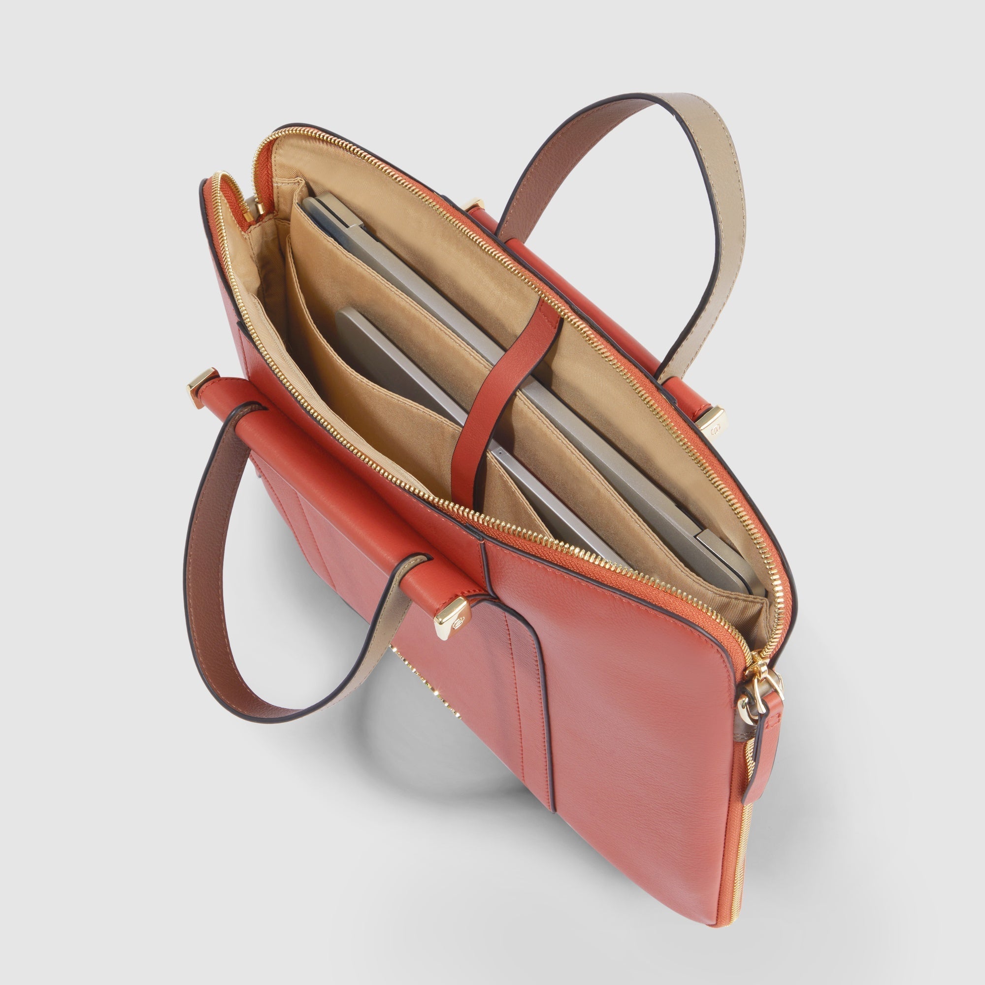 Expandable women's work bag for laptop 14"