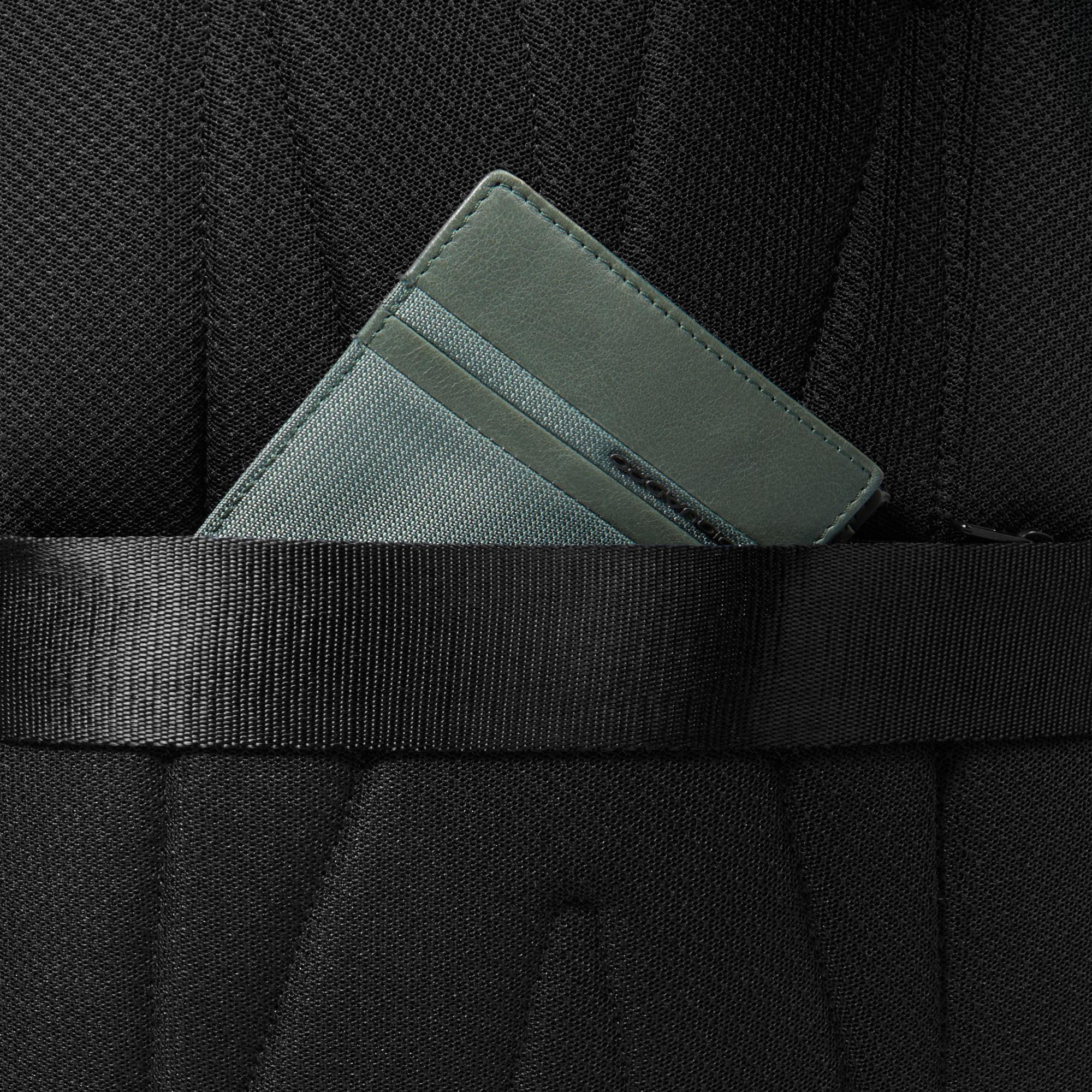 Travel laptop backpack 14" in recycled fabric - 5