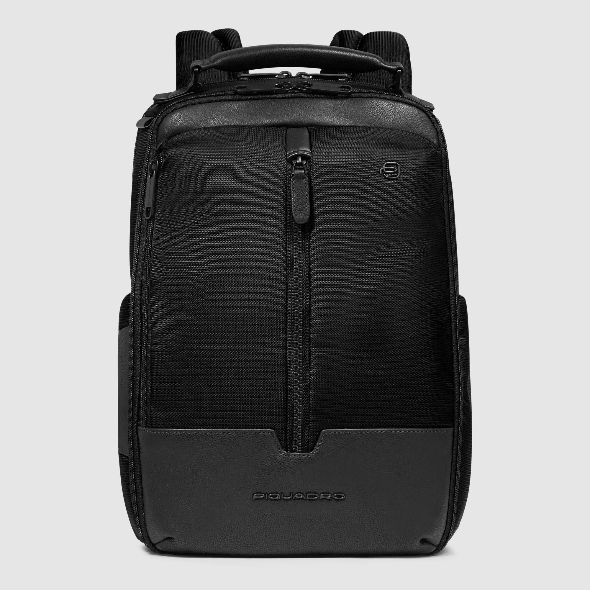 Travel laptop backpack 14" in recycled fabric