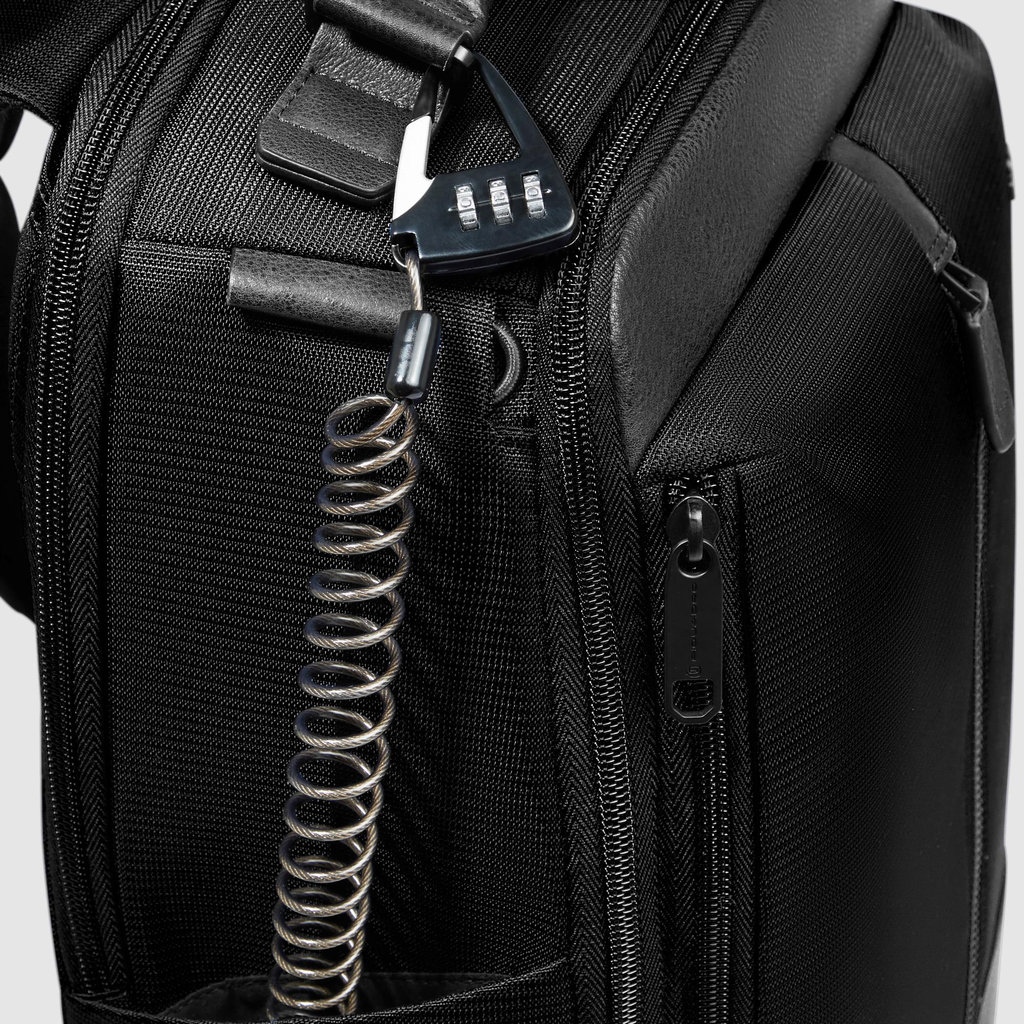 Travel laptop backpack 14" in recycled fabric