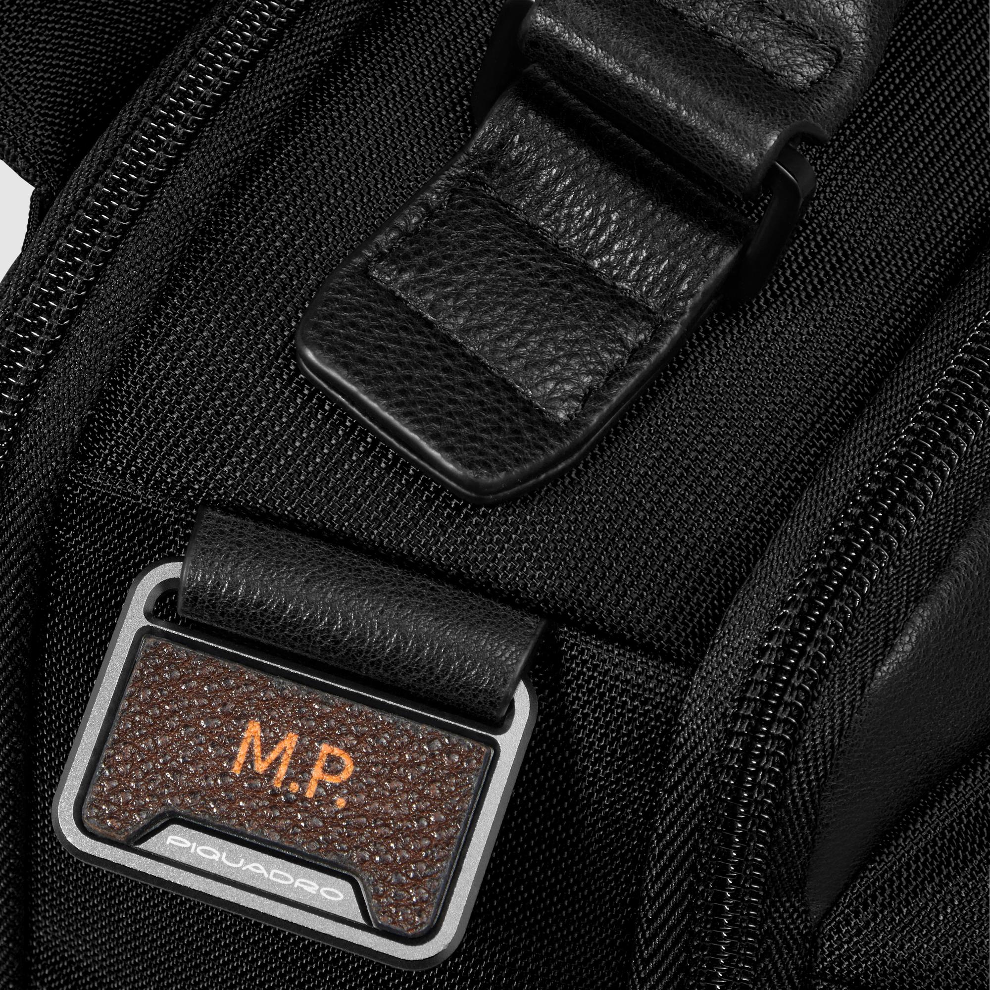 Travel laptop backpack 14" in recycled fabric - 8