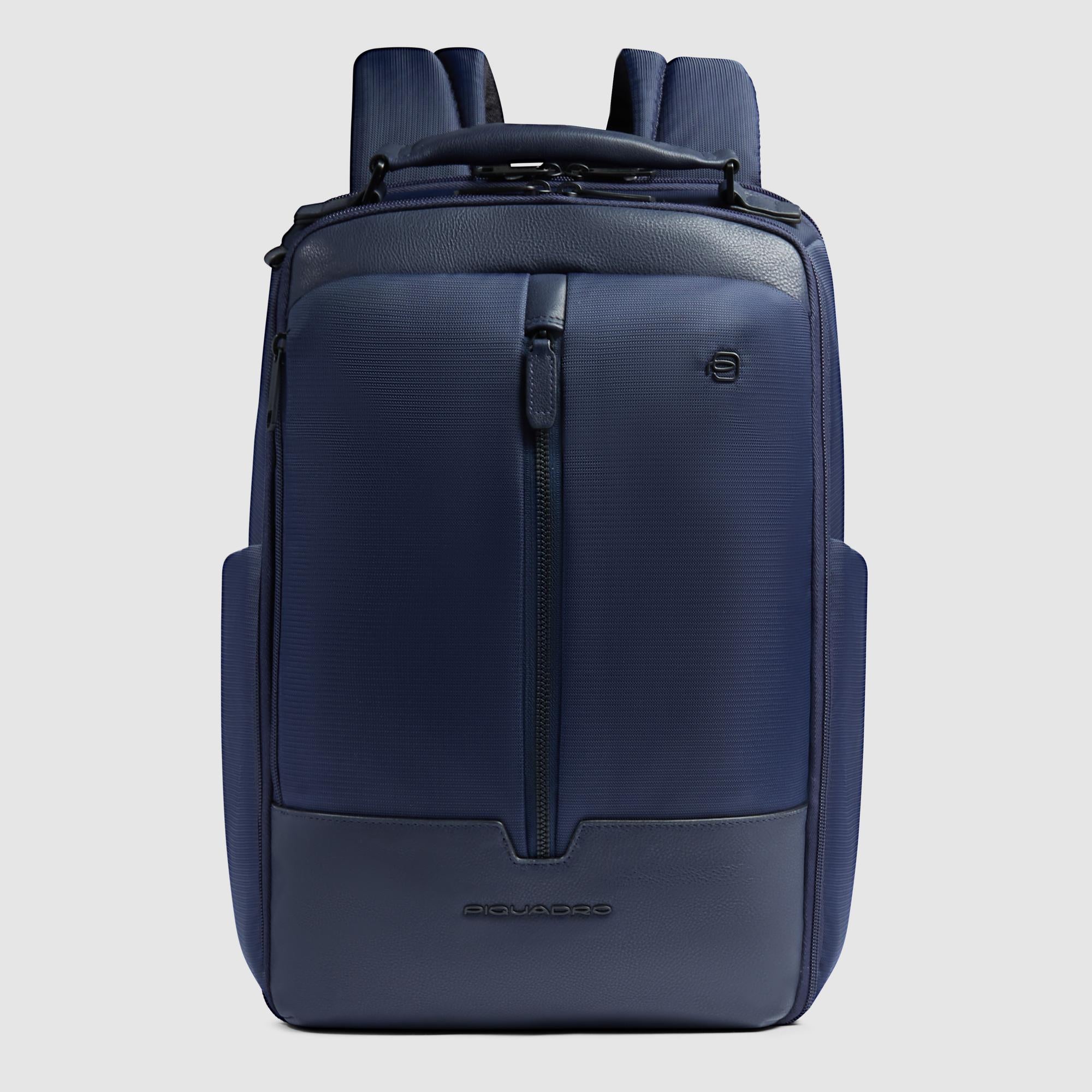 Travel laptop backpack 15,6" in recycled fabric