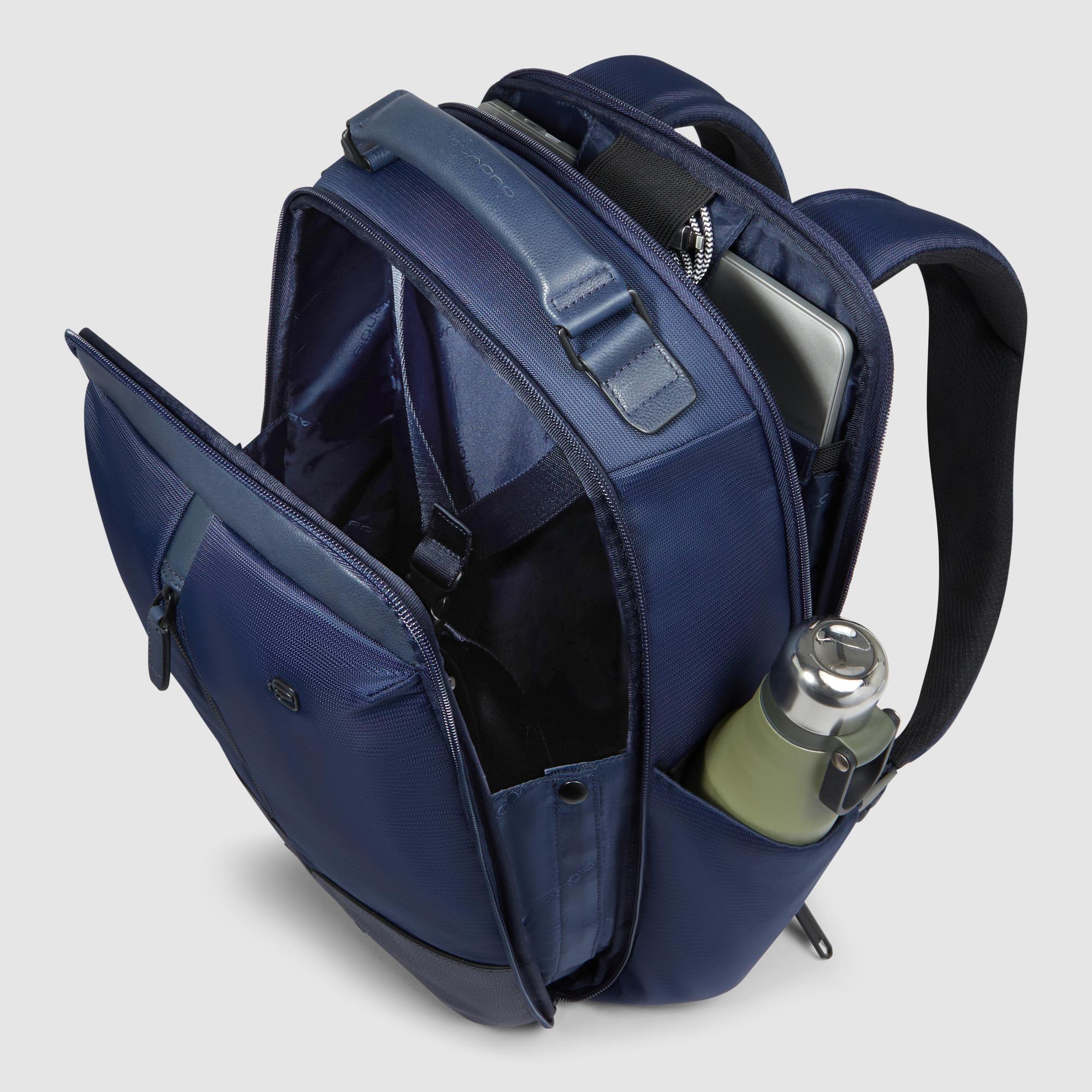 Travel laptop backpack 15,6" in recycled fabric