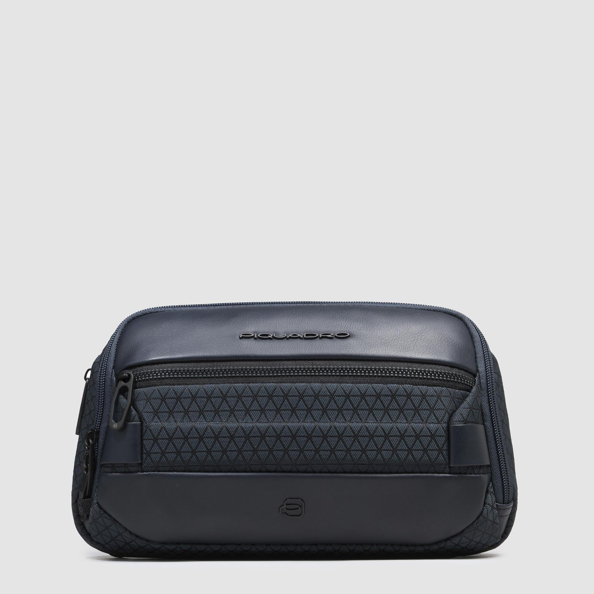 Expandable bum bag in recycled fabric - 2