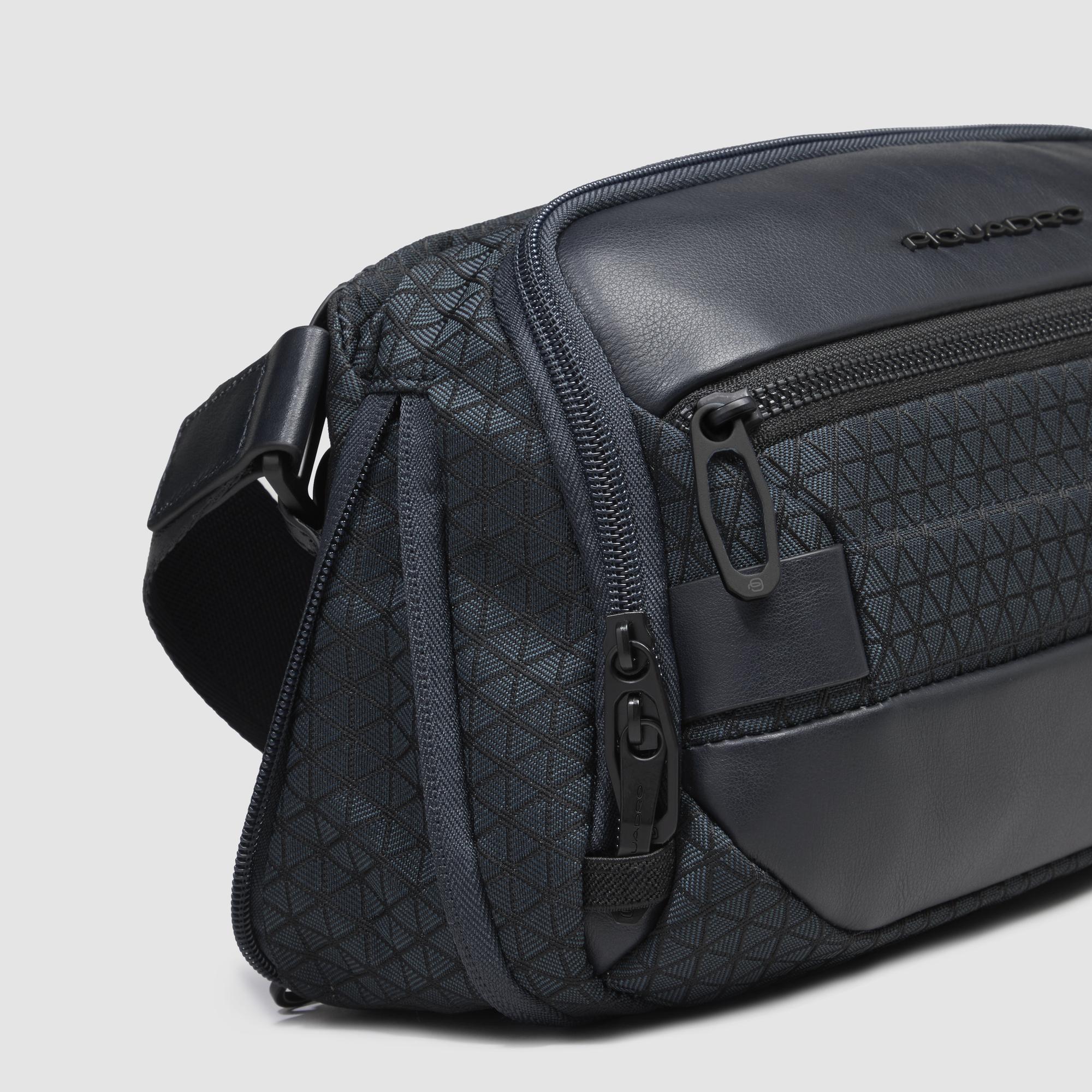 Expandable bum bag in recycled fabric - 7