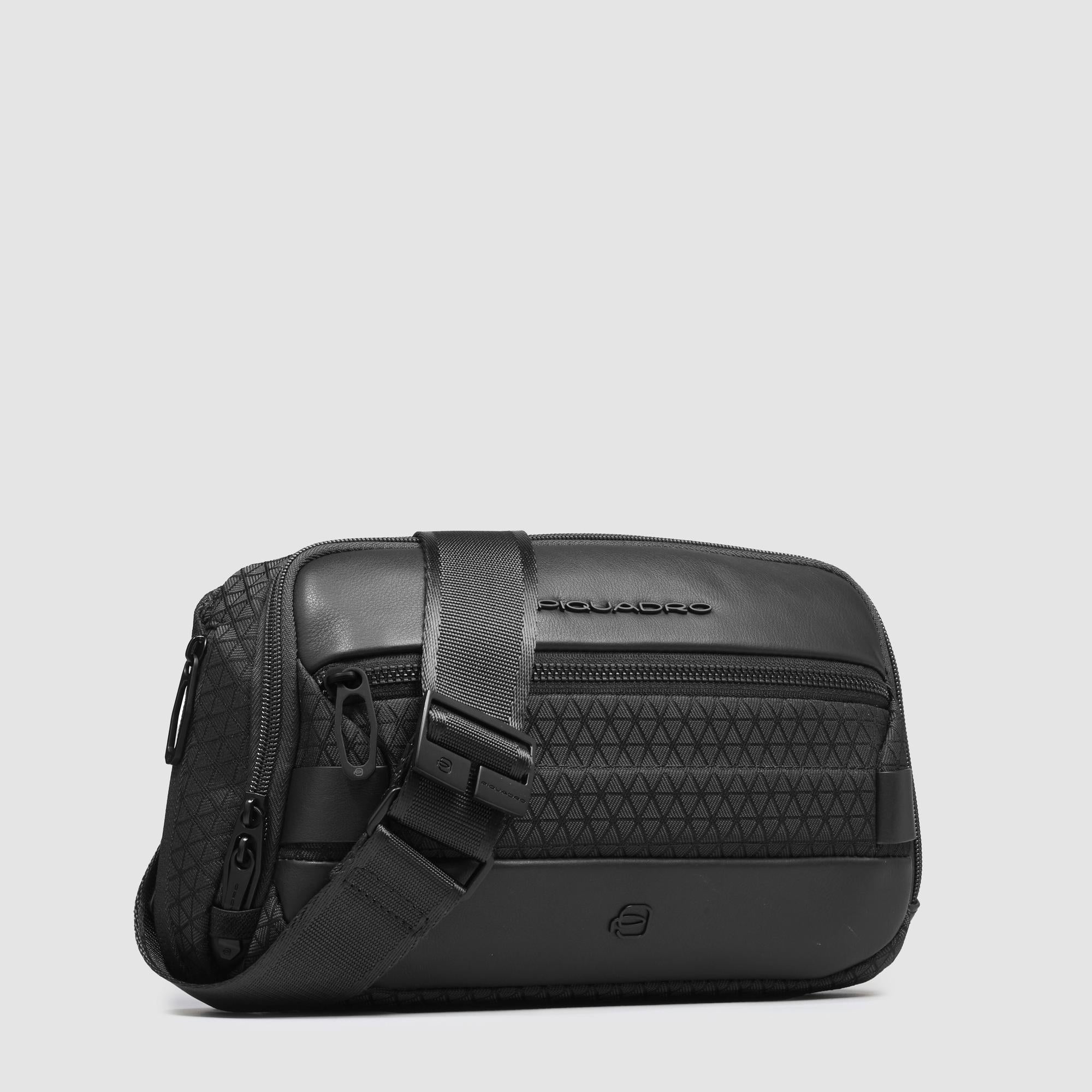 Expandable bum bag in recycled fabric - 3