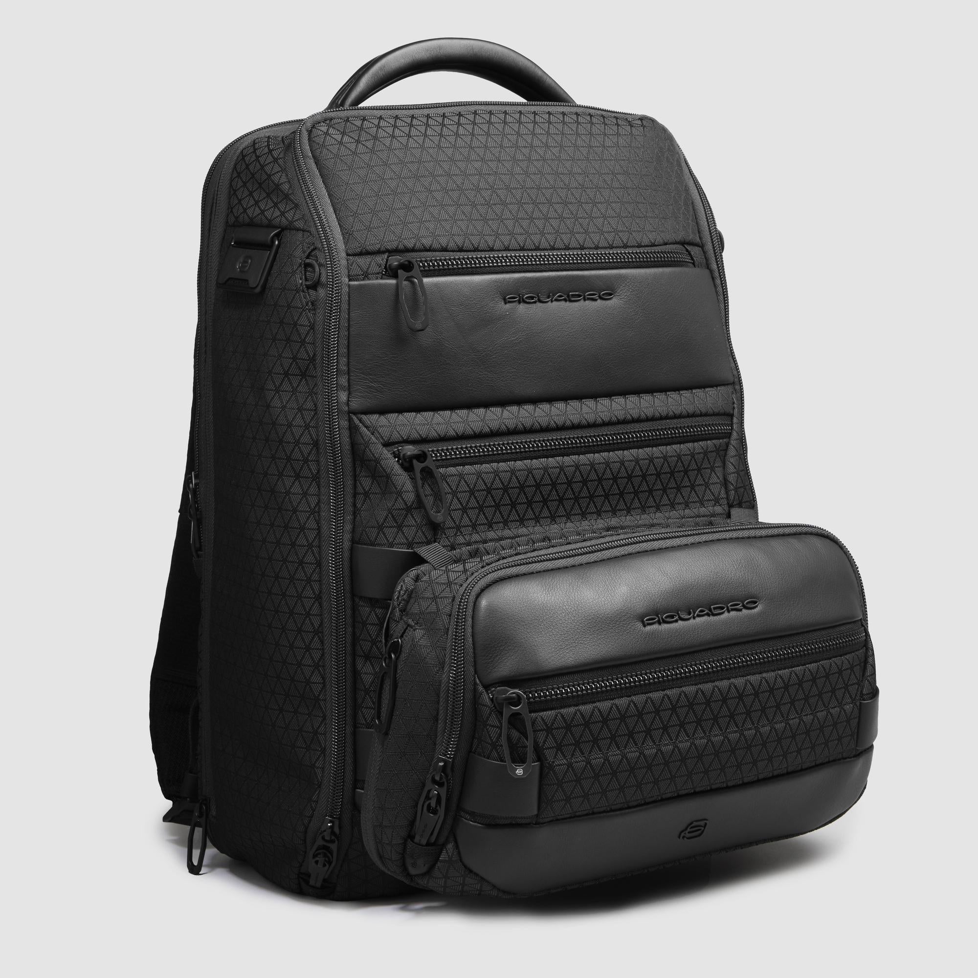 Expandable bum bag in recycled fabric - 9