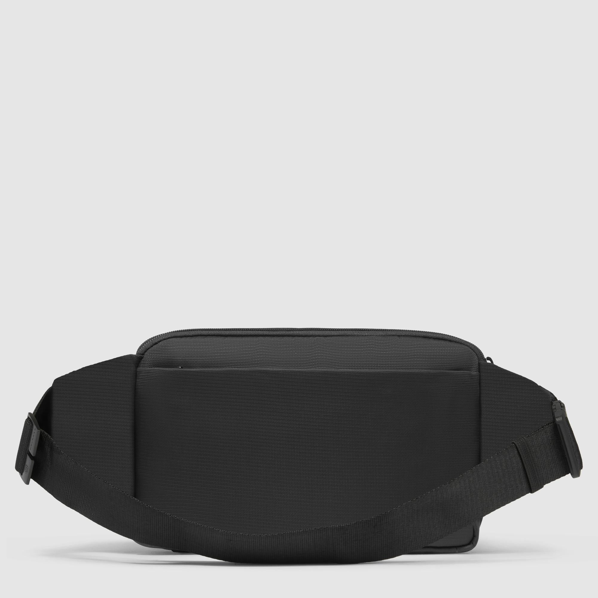 Sac banane en tissu recyclé et cuir