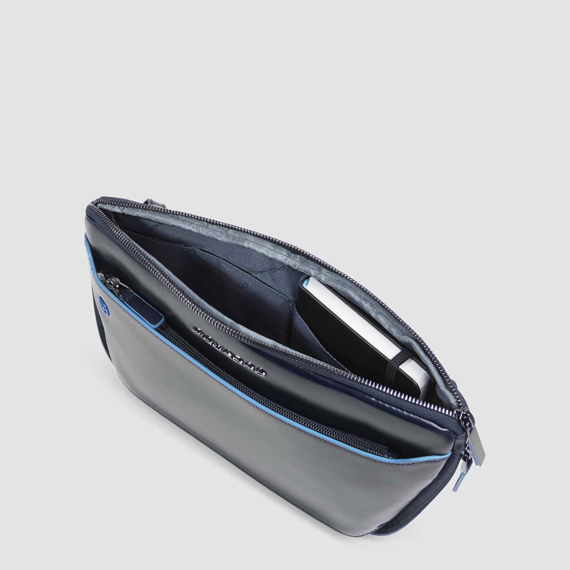 Expandable, flat waist bag