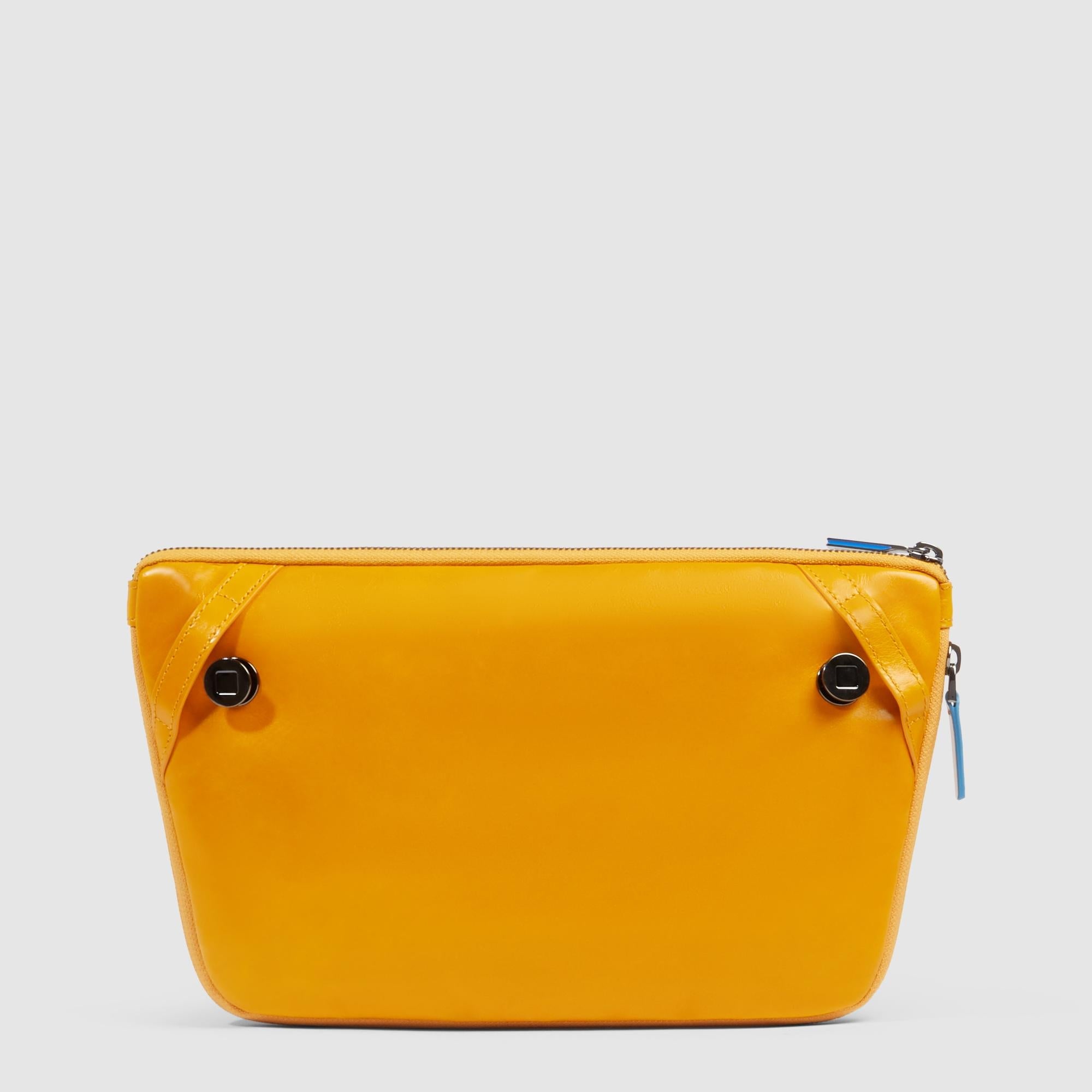 Expandable, flat waist bag