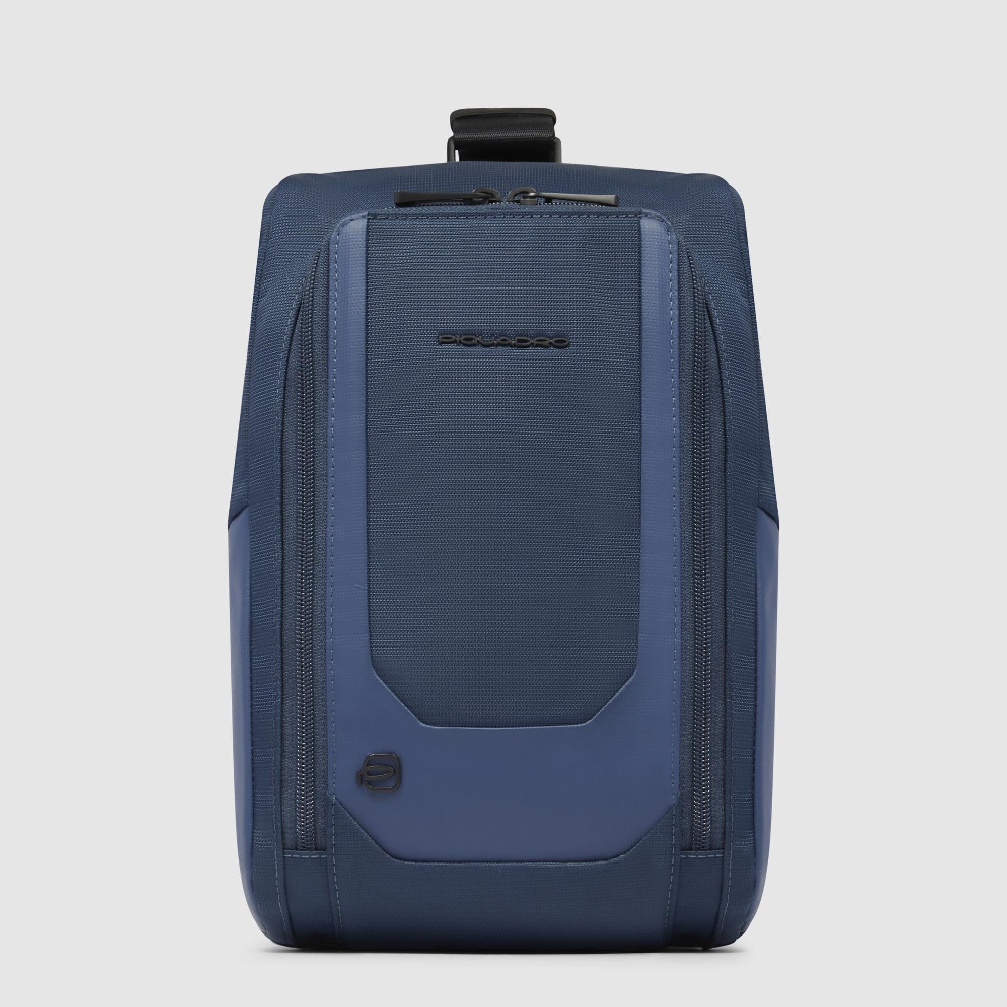 Zaino monospalla uomo in tessuto riciclato - 1