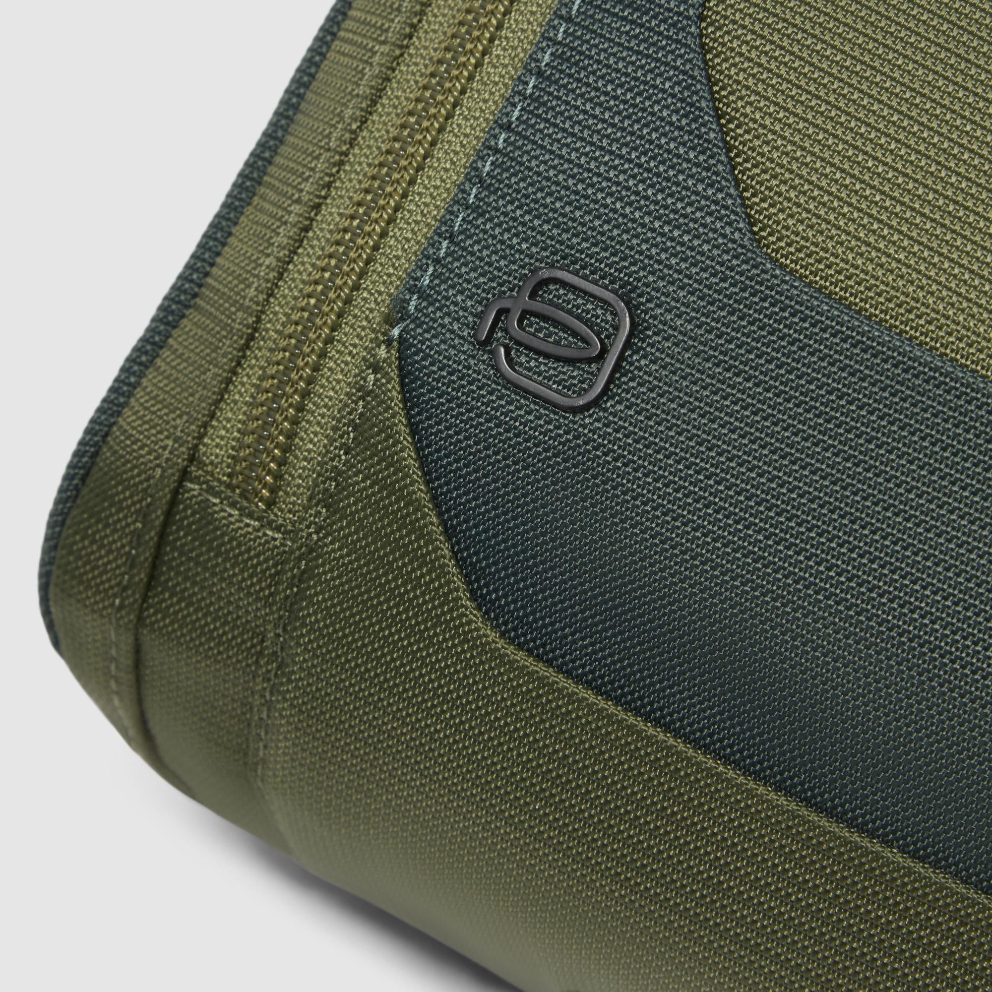 Zaino monospalla uomo in tessuto riciclato - 5