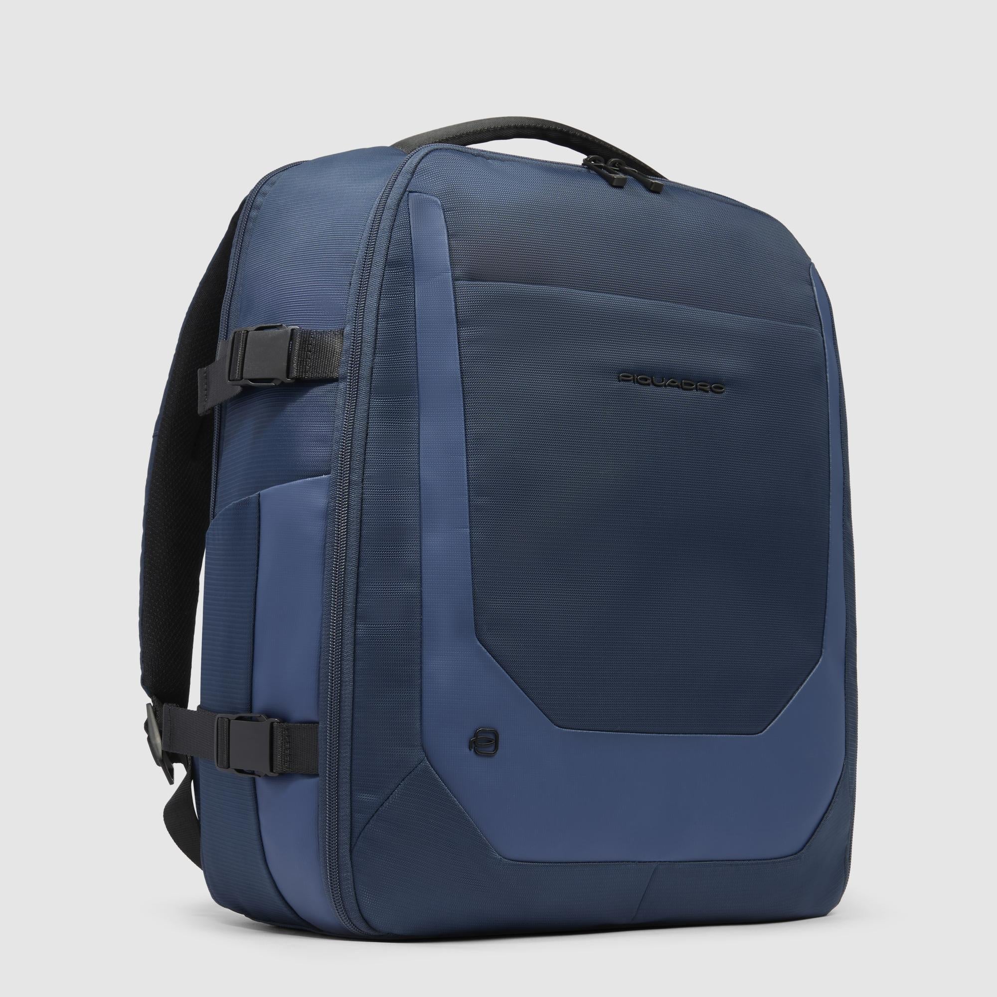 Travel laptop backpack 15,6" in recycled fabric - 2