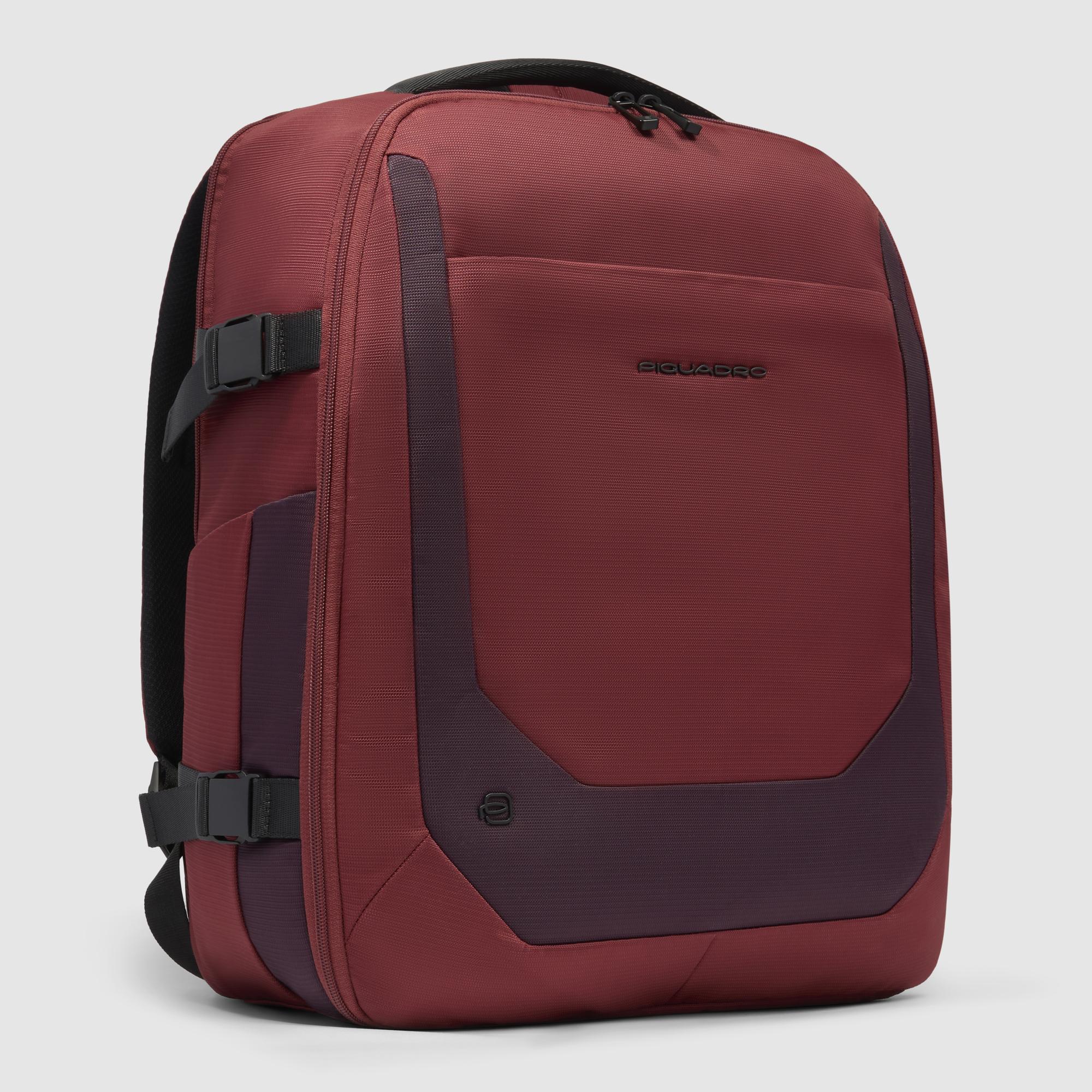 Travel laptop backpack 15,6" in recycled fabric