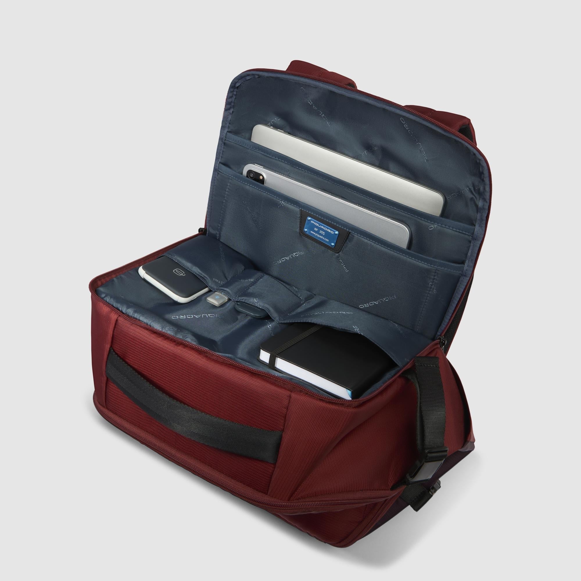 Travel laptop backpack 15,6" in recycled fabric - 5