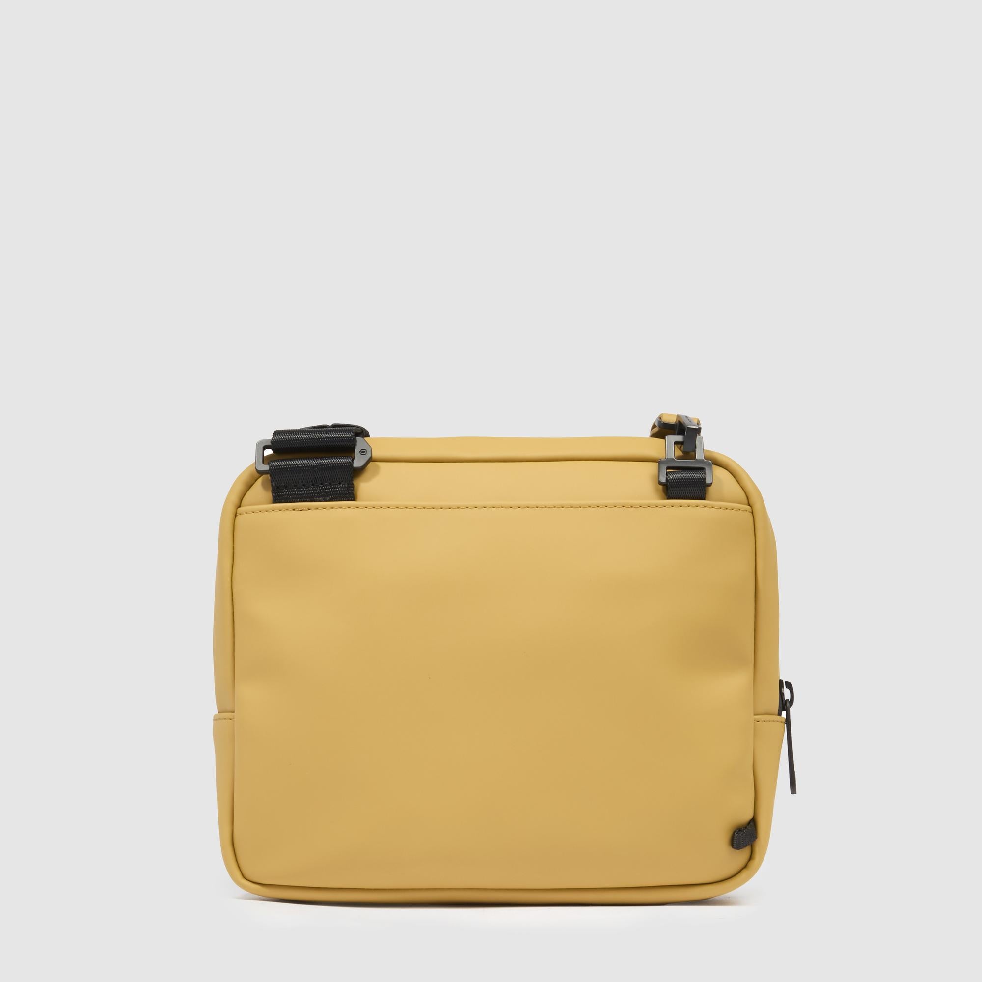 Water resistant men's crossbody bag