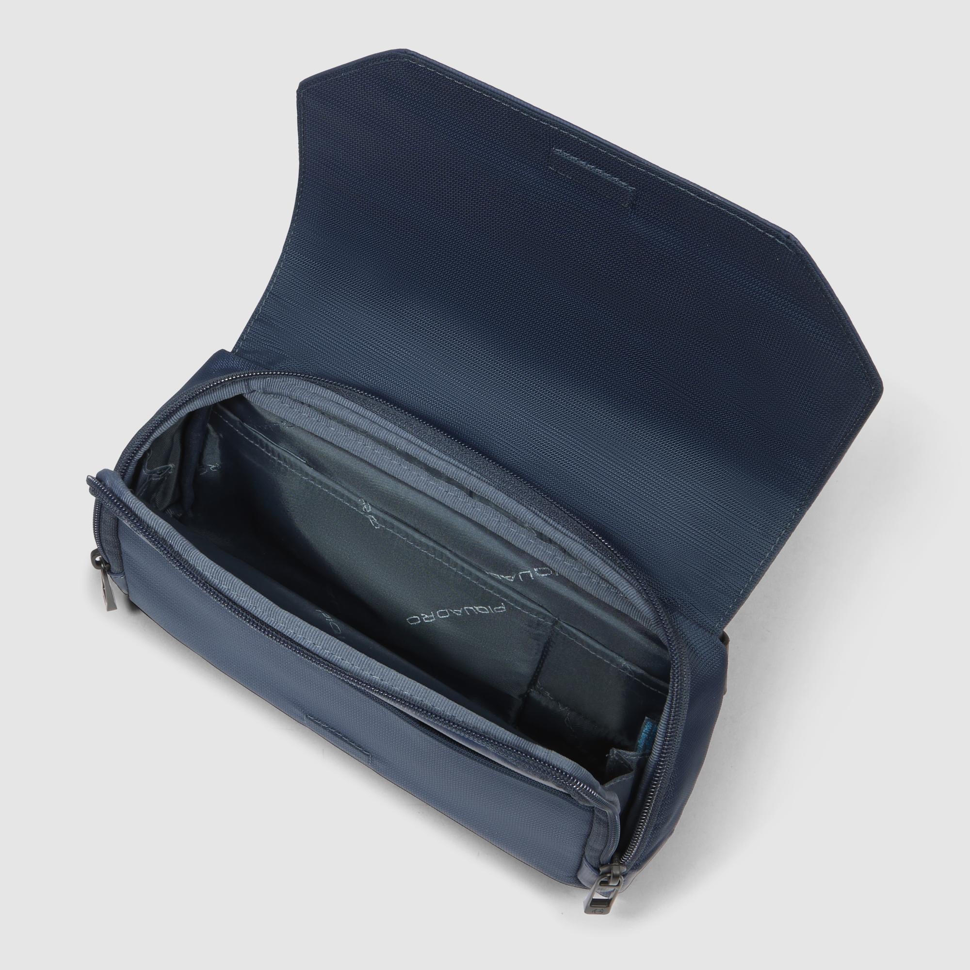 Sac banane en tissu recyclé et cuir