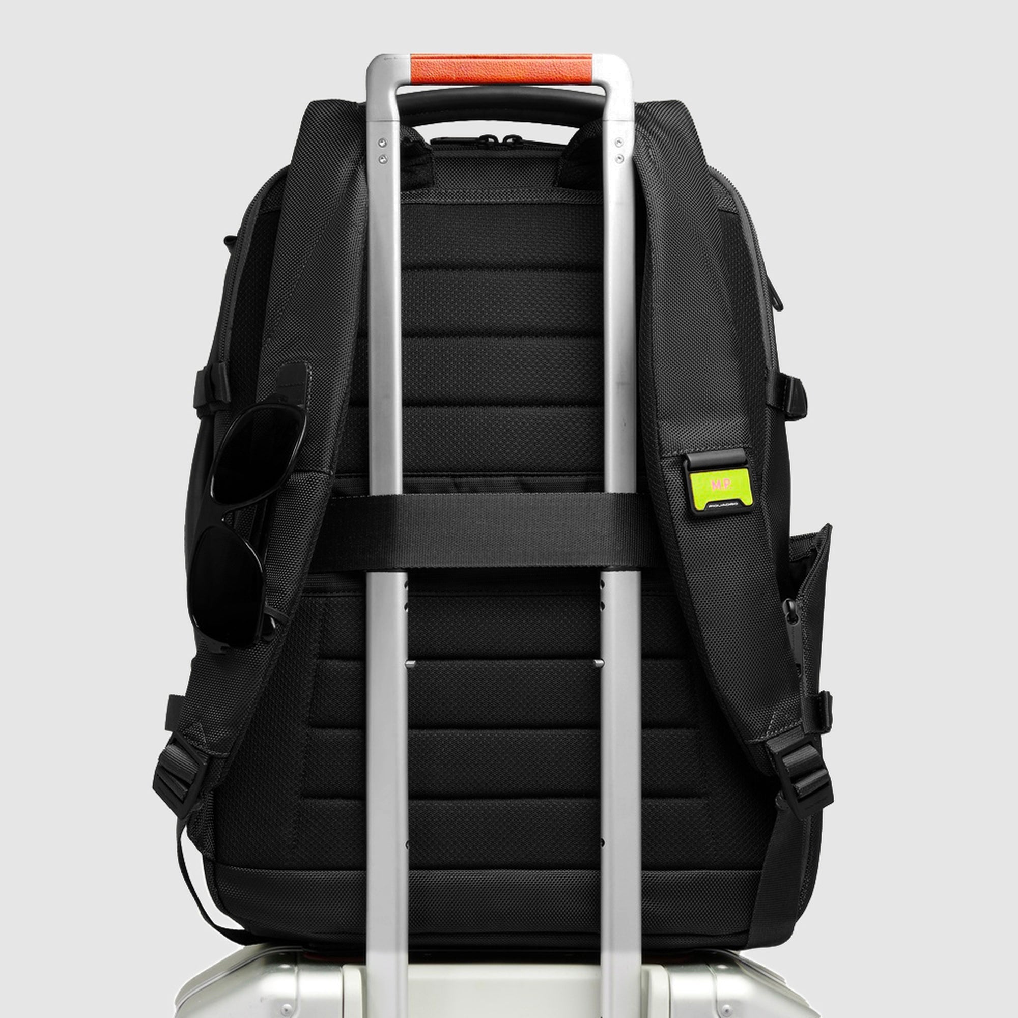 Bike laptop backpack 15,6" in recycled textile