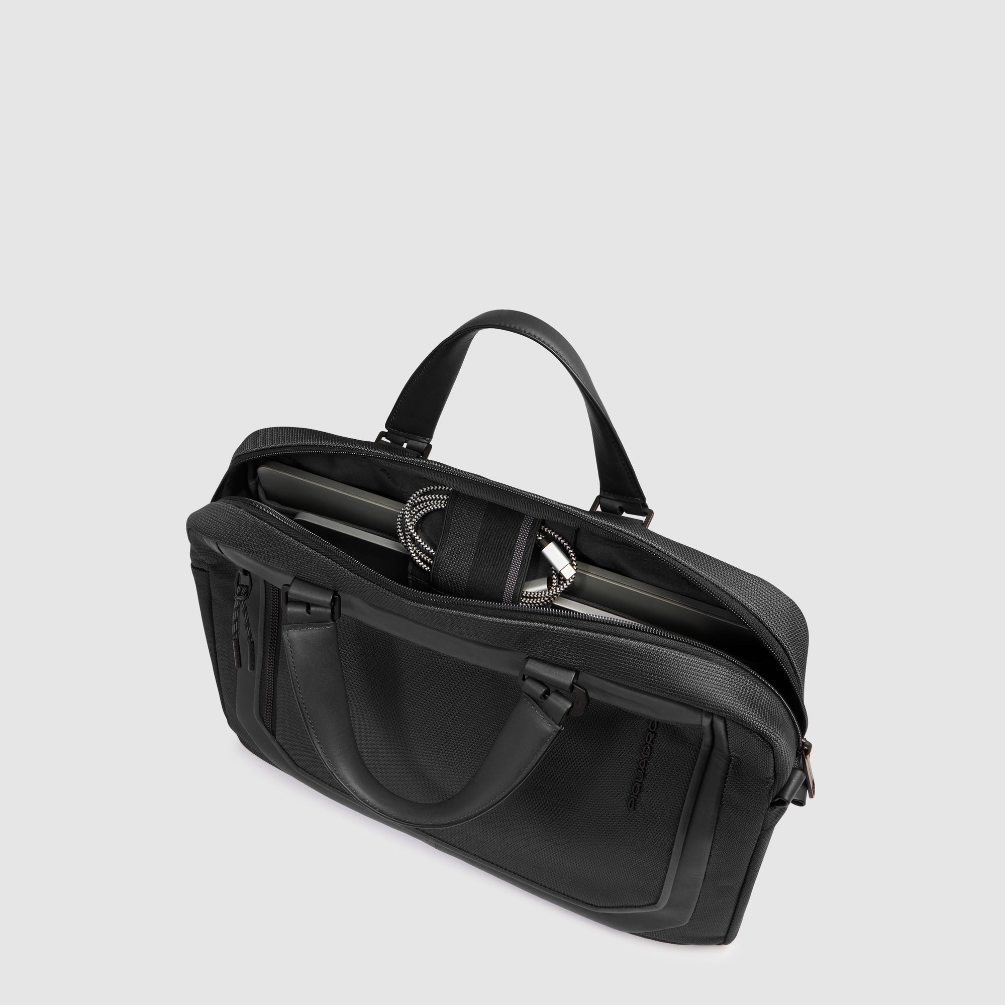 Laptop bag 15,6" in recycled textile - 4