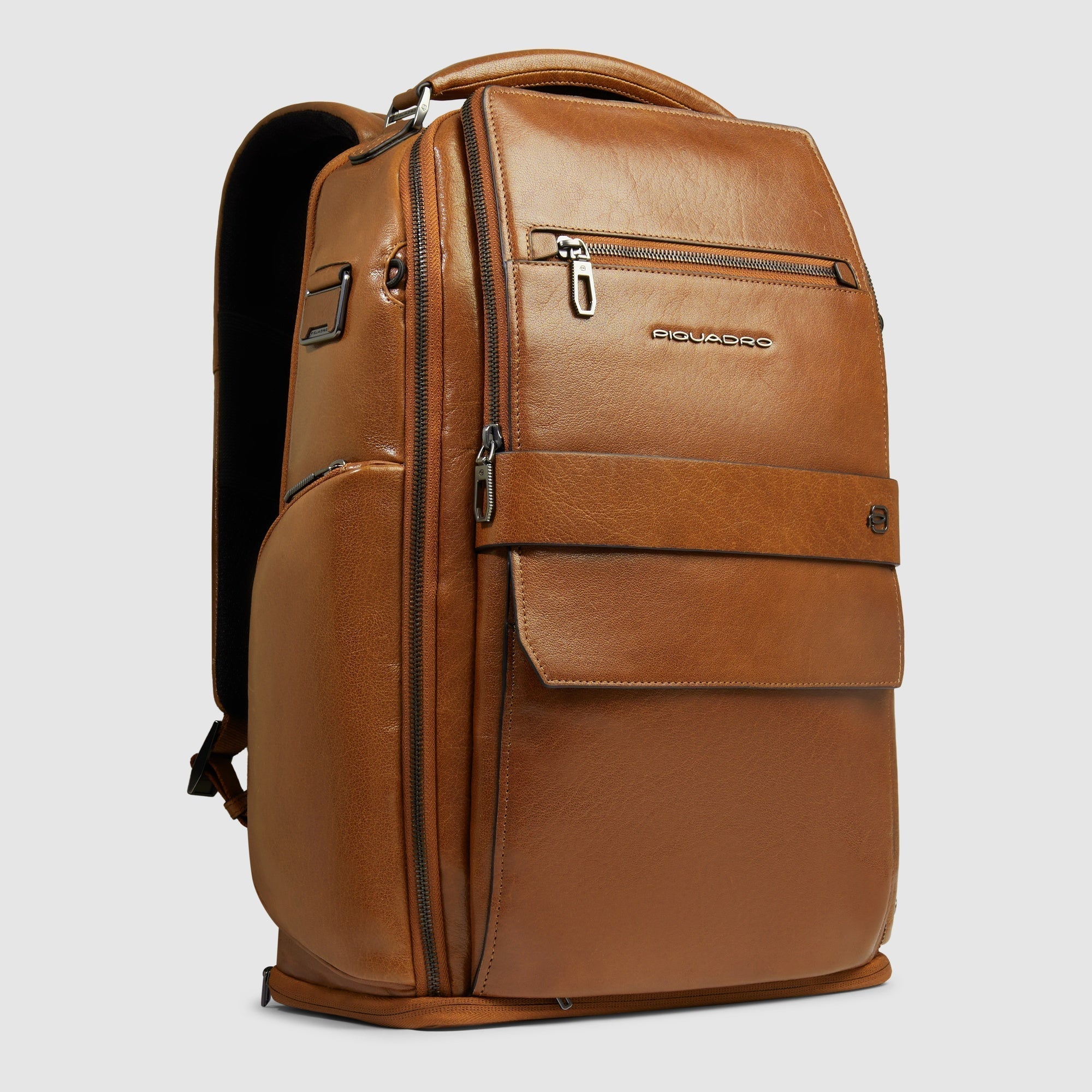 Commute backpack with USB and USB Type-C ports