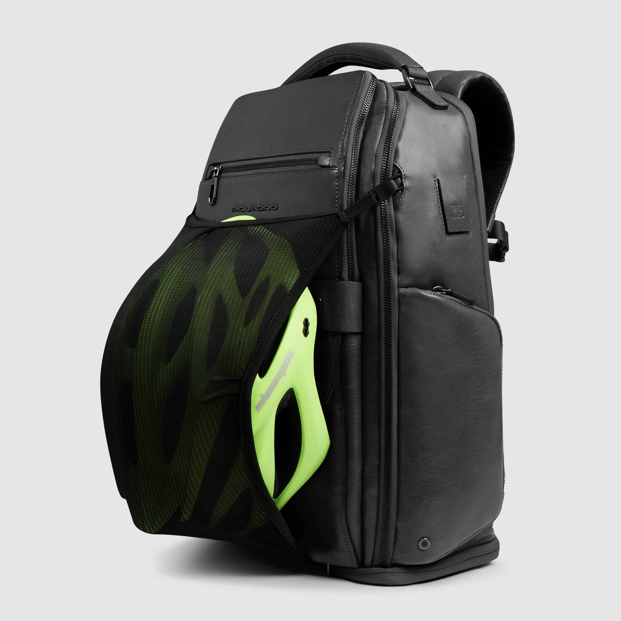 Commute backpack with USB and USB Type-C ports