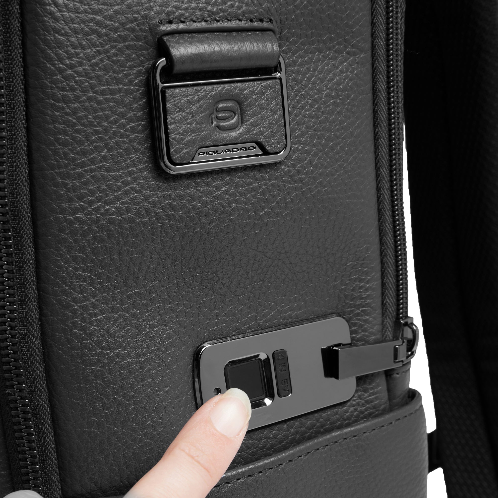 Travel backpack with fingerprint security lock - 7