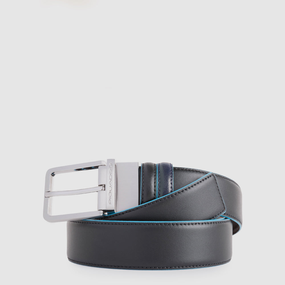 Reversible men's leather belt - 1