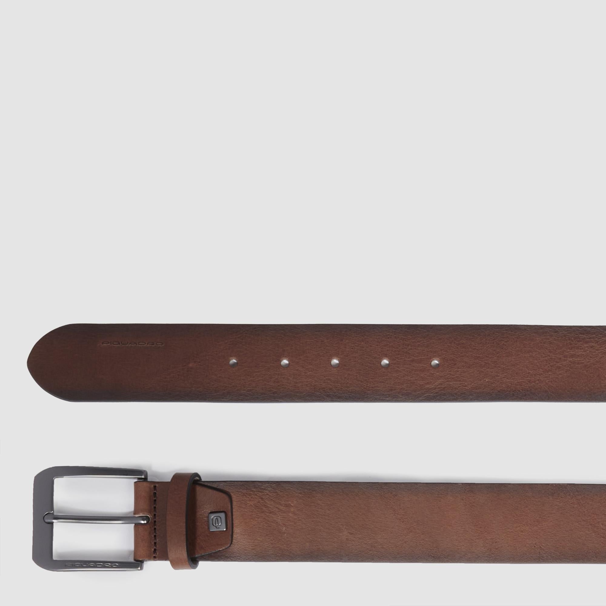 Gürtel Herren aus Leder mit Dornschliesse