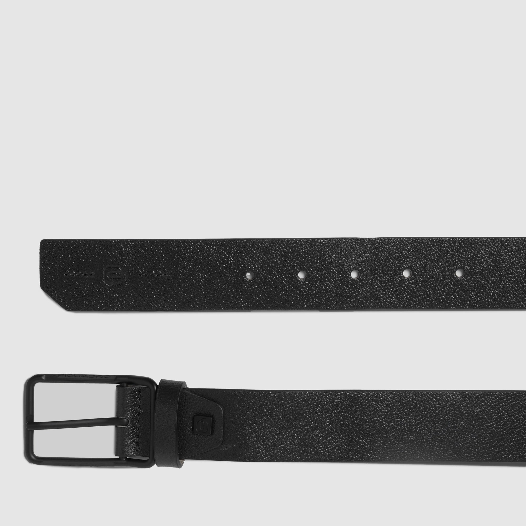 Men’s leather belt with prong buckle - 2