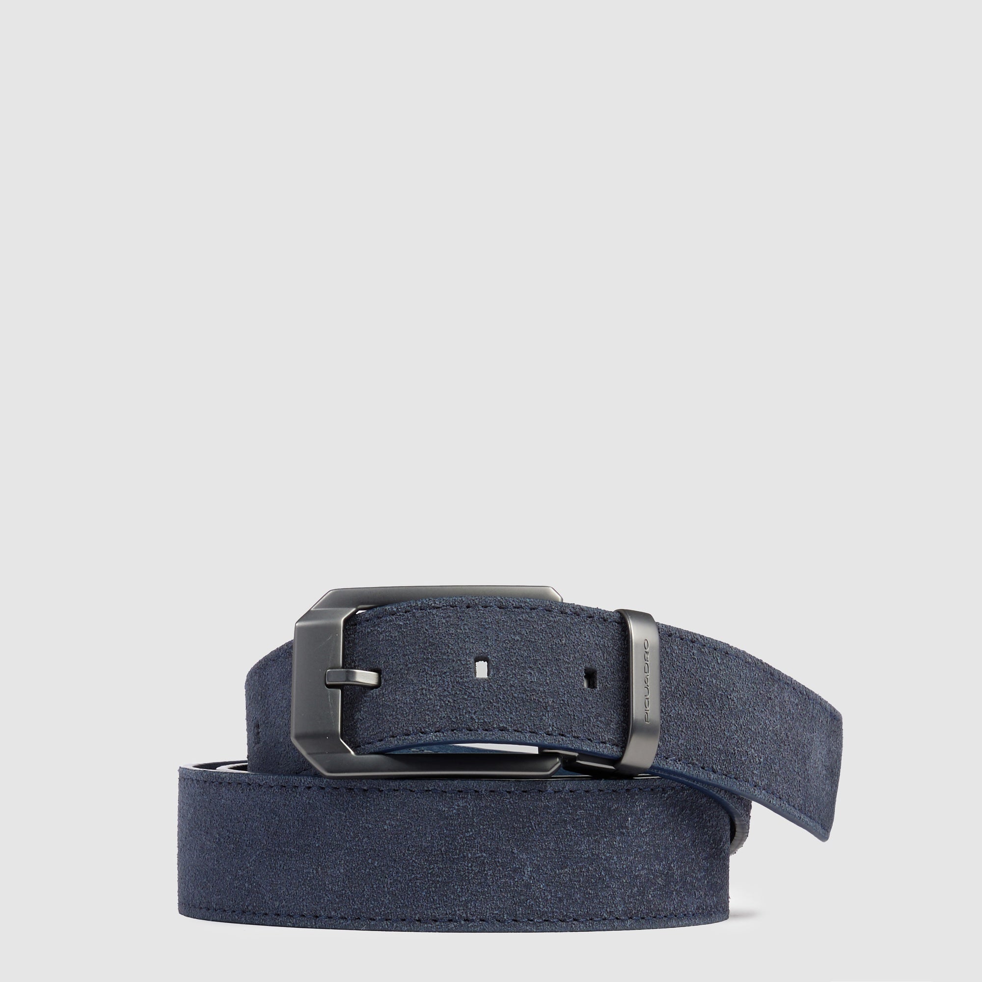 Men's suede leather belt - 1