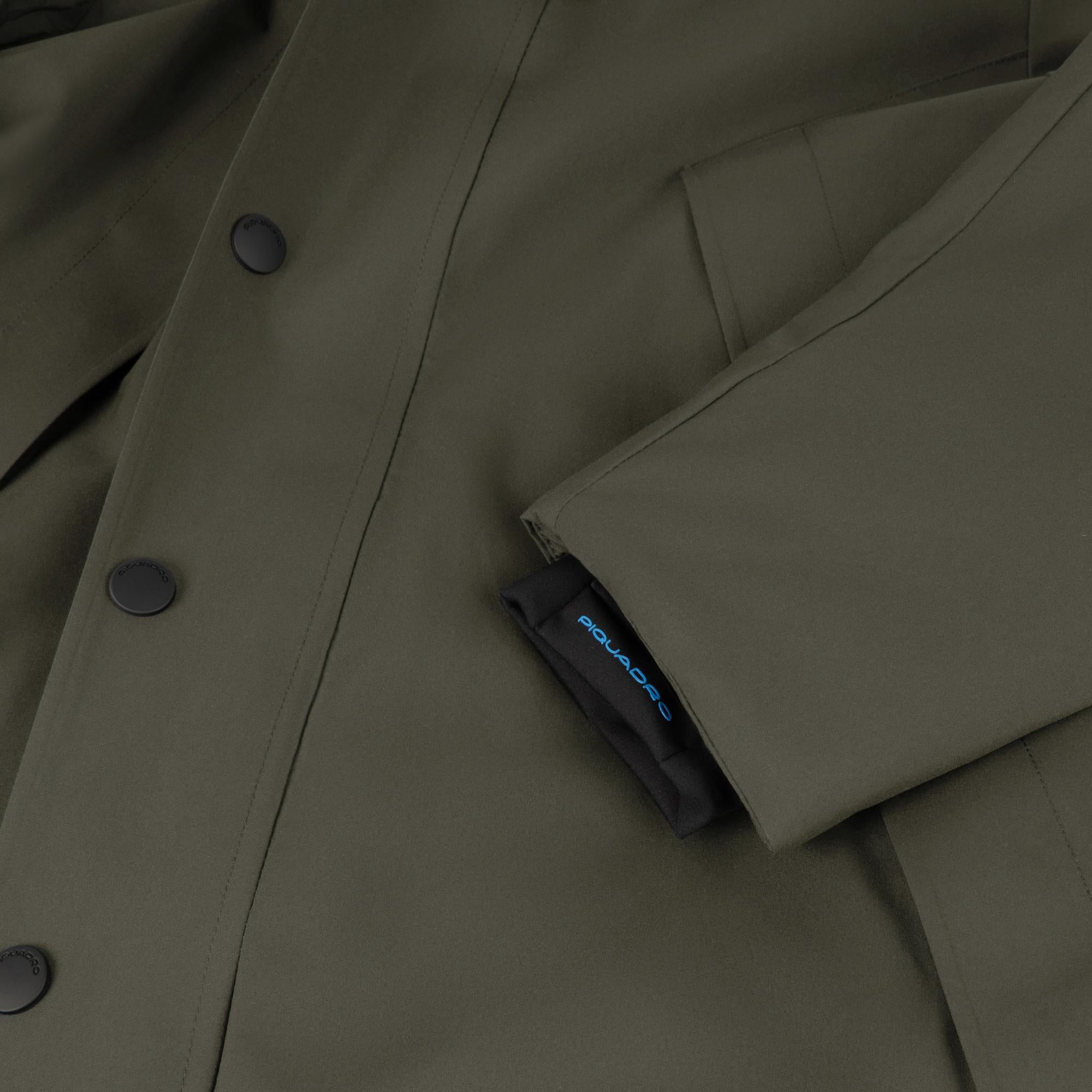 Wasserdichter Herrenjacke mit Kapuze - 4