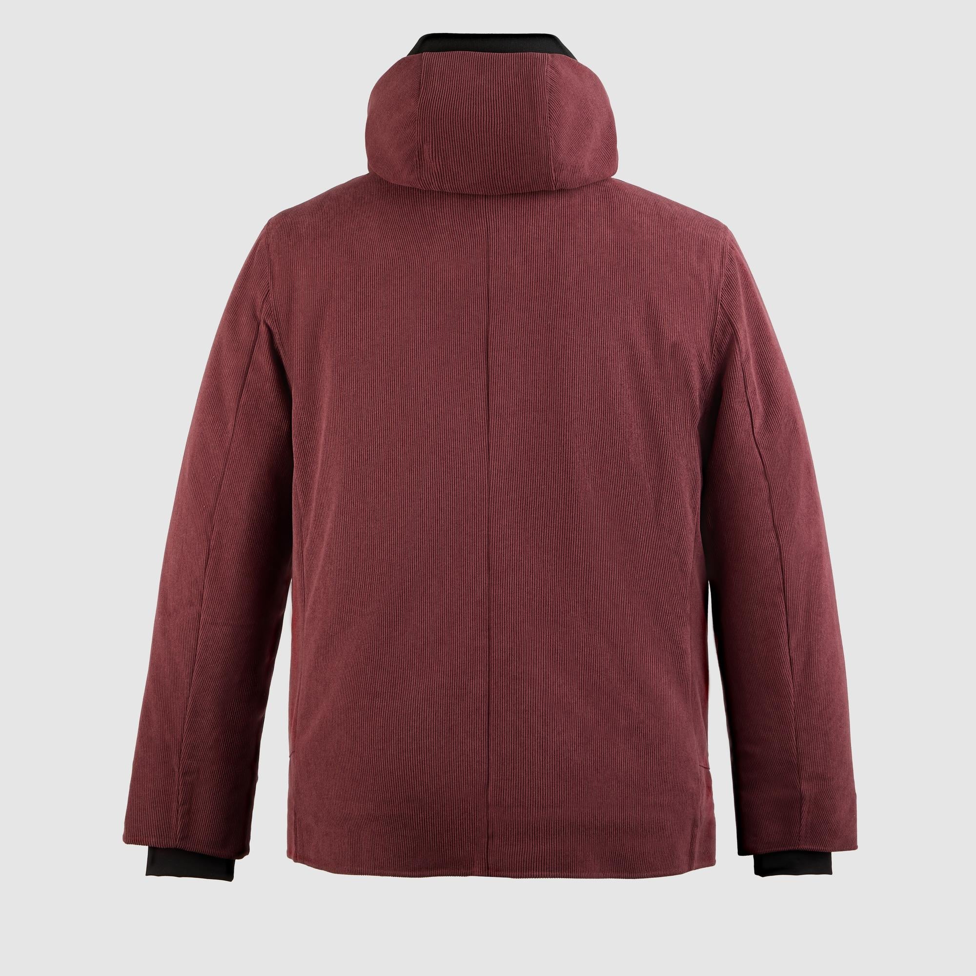 Men’s waterproof breathable corduroy hooded jacket - 2