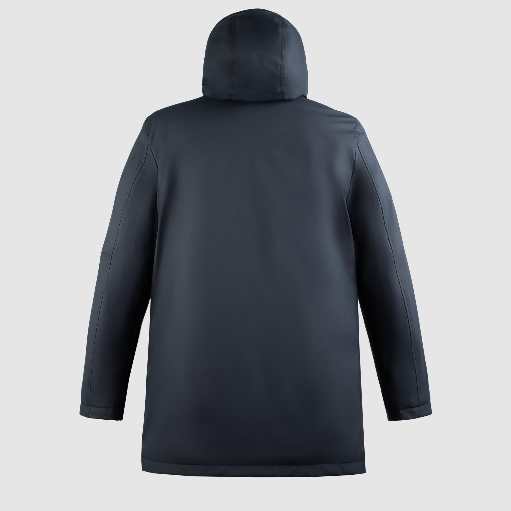 Wind-resistant, waterproof men's hooded coat - 2