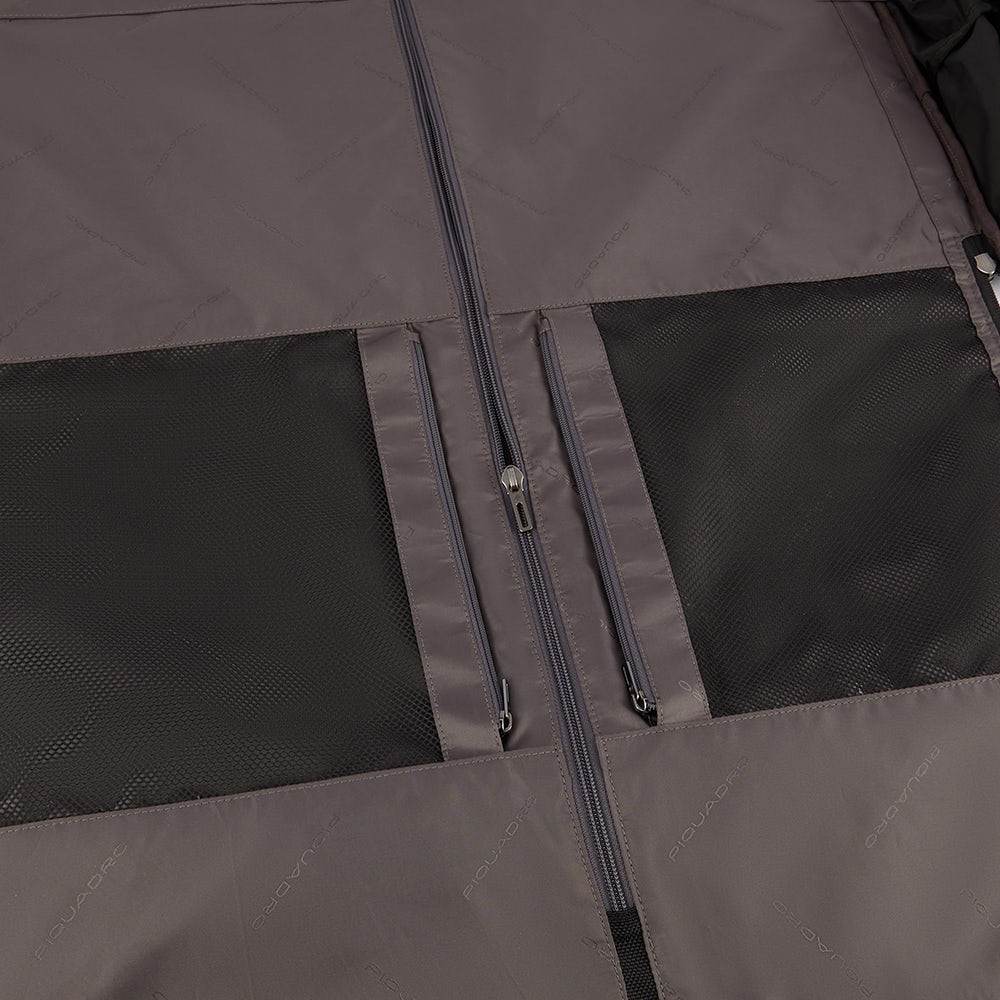 Hanging garment duffel bag in recycled textile - 11