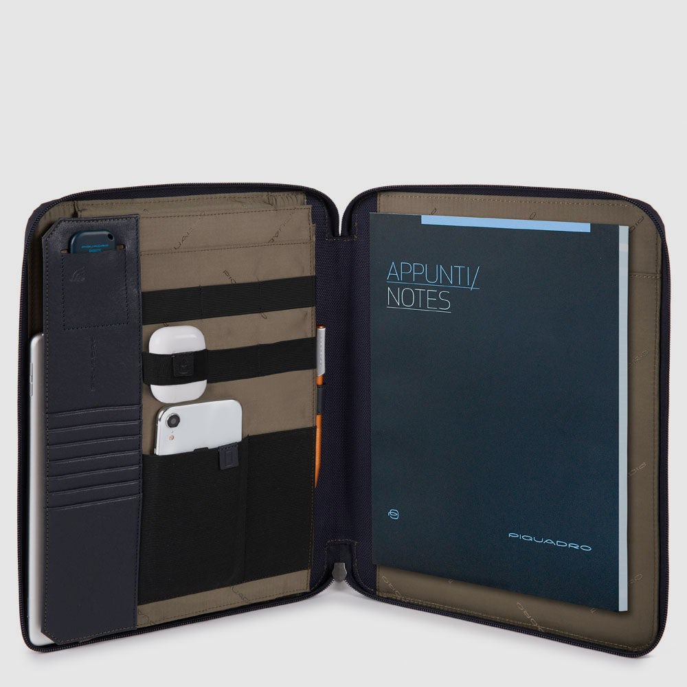 Notepad holder with iPad®Pro 13" compartment