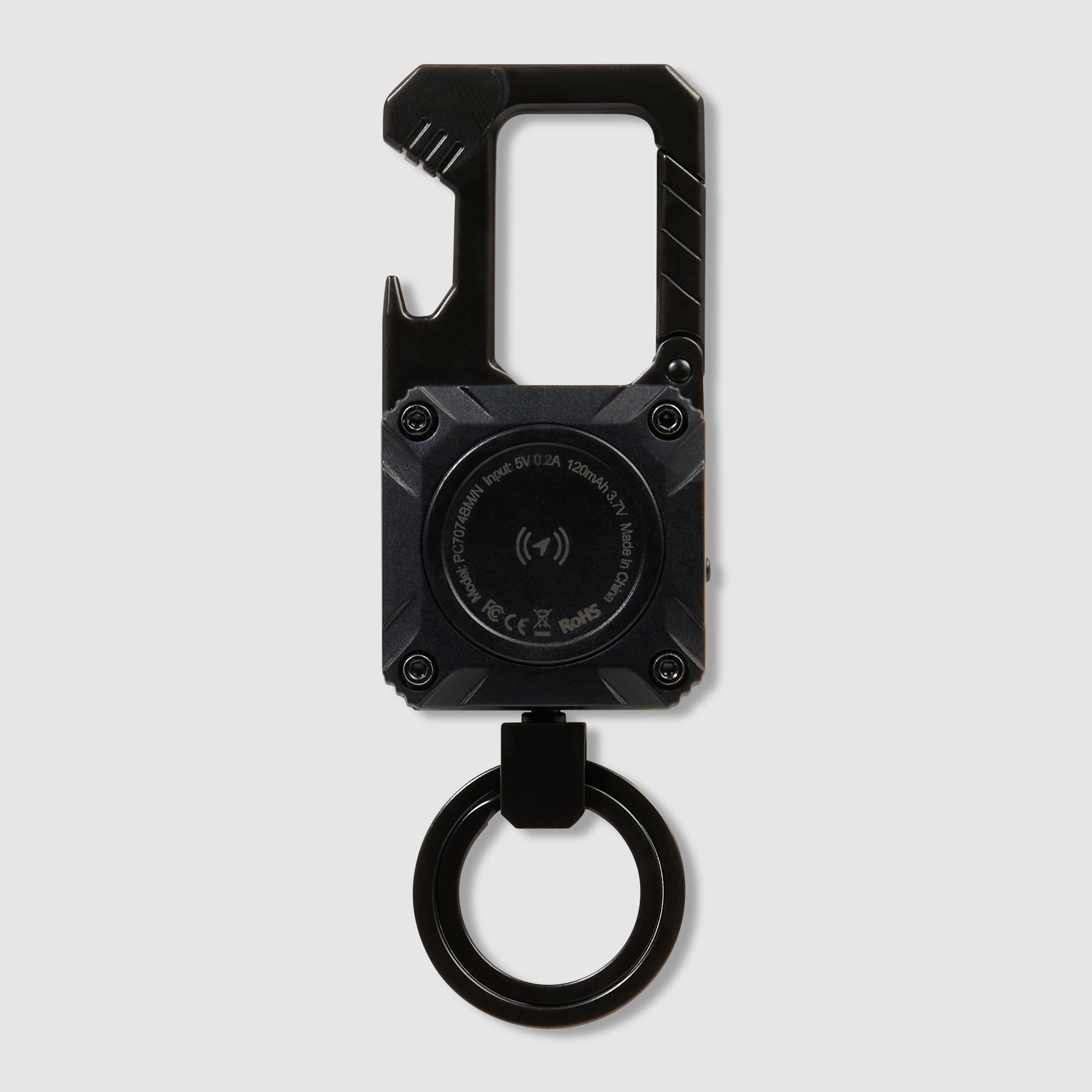 Metal keychain with tracker - 2