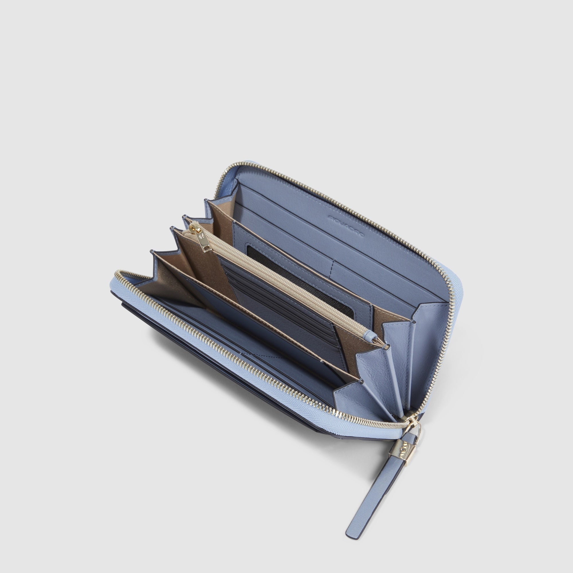 Zip-around women’s wallet with four dividers - 3