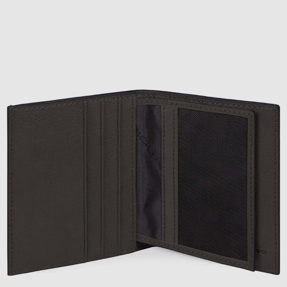 Leather men's credit card pouch - 3