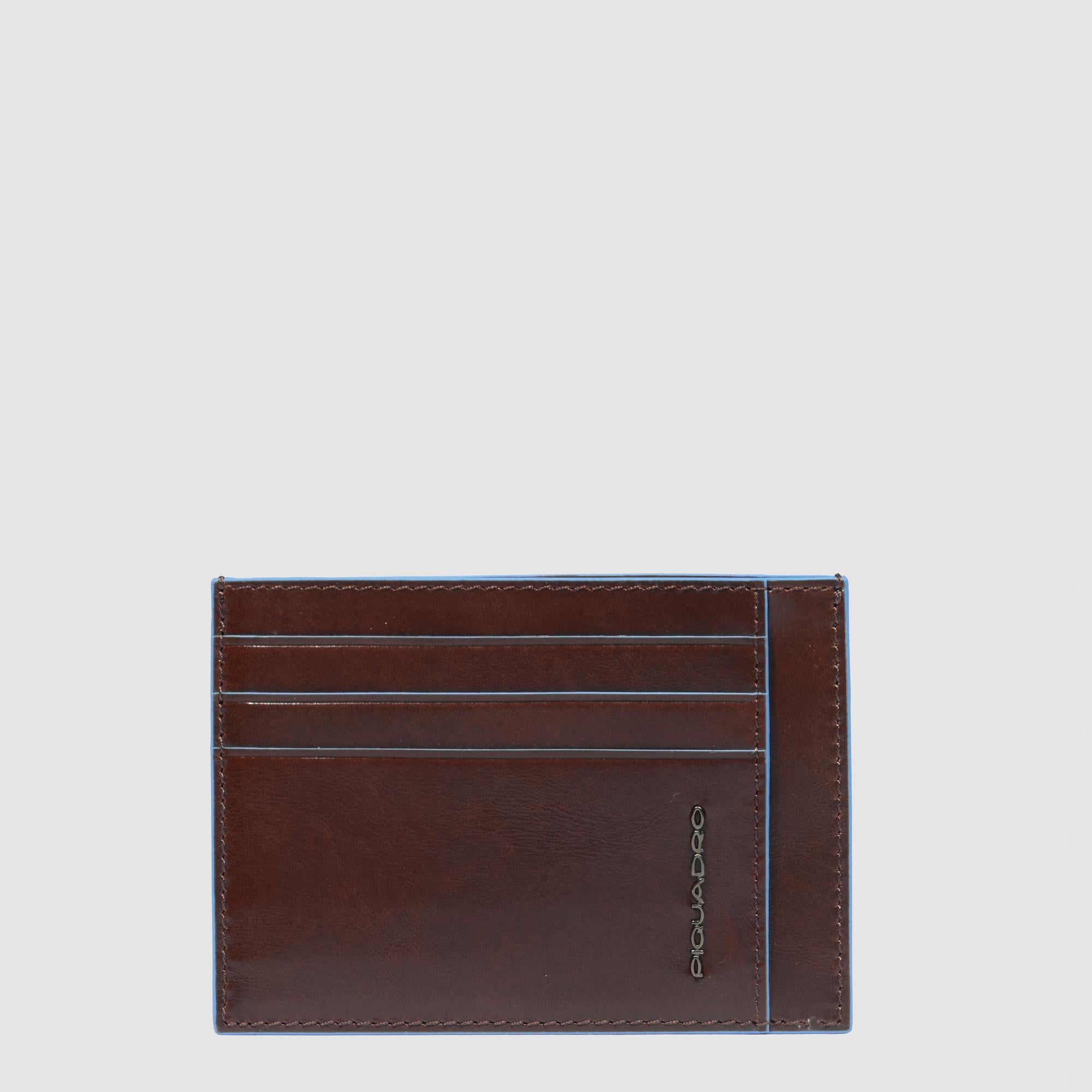 Leather men's slim credit card holder - 13
